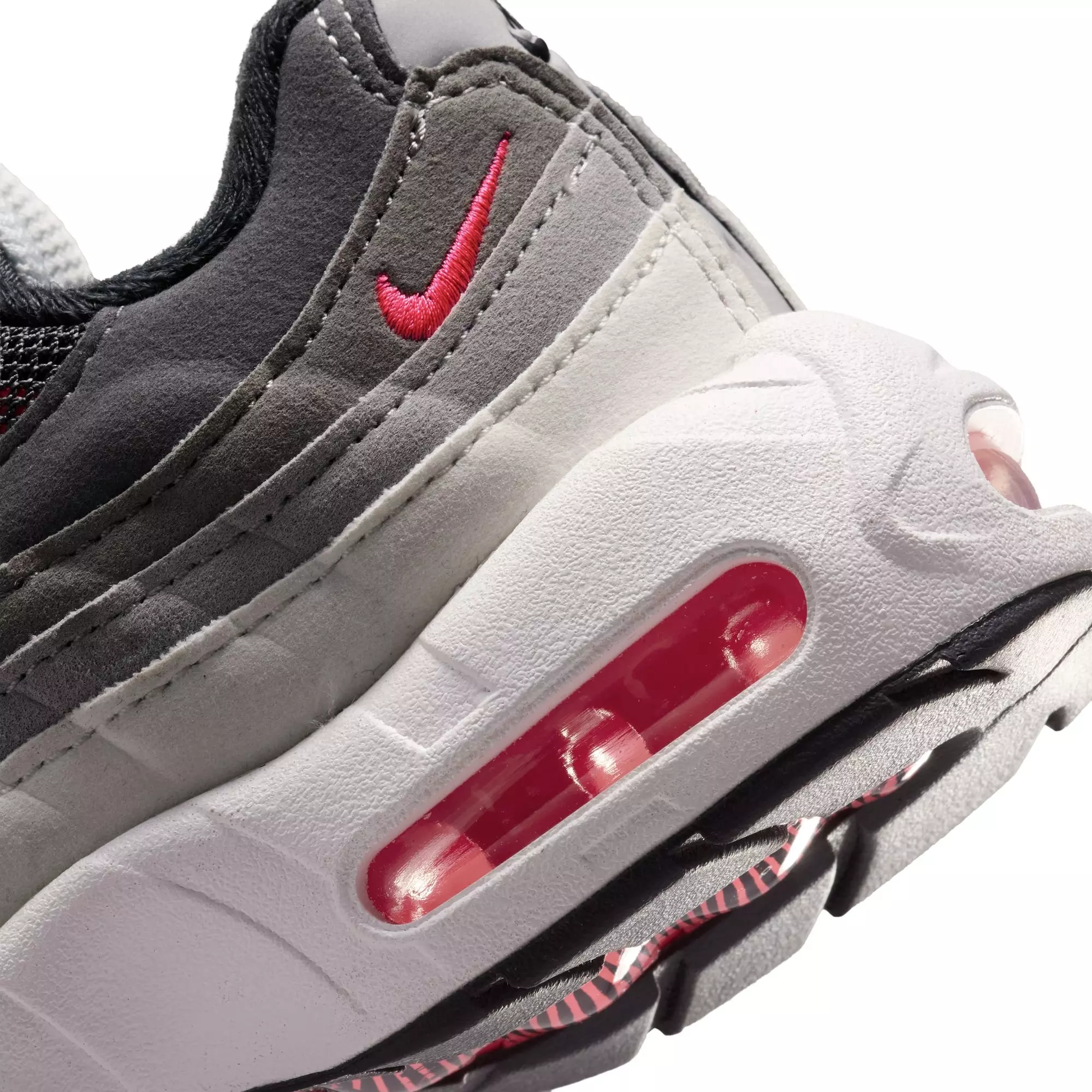 Nike Air Max 95 "Lt Crimson" Preschool Kids' Shoe - MEDIUM ASH/LT CRIMSON/DK PEWTER/DUST