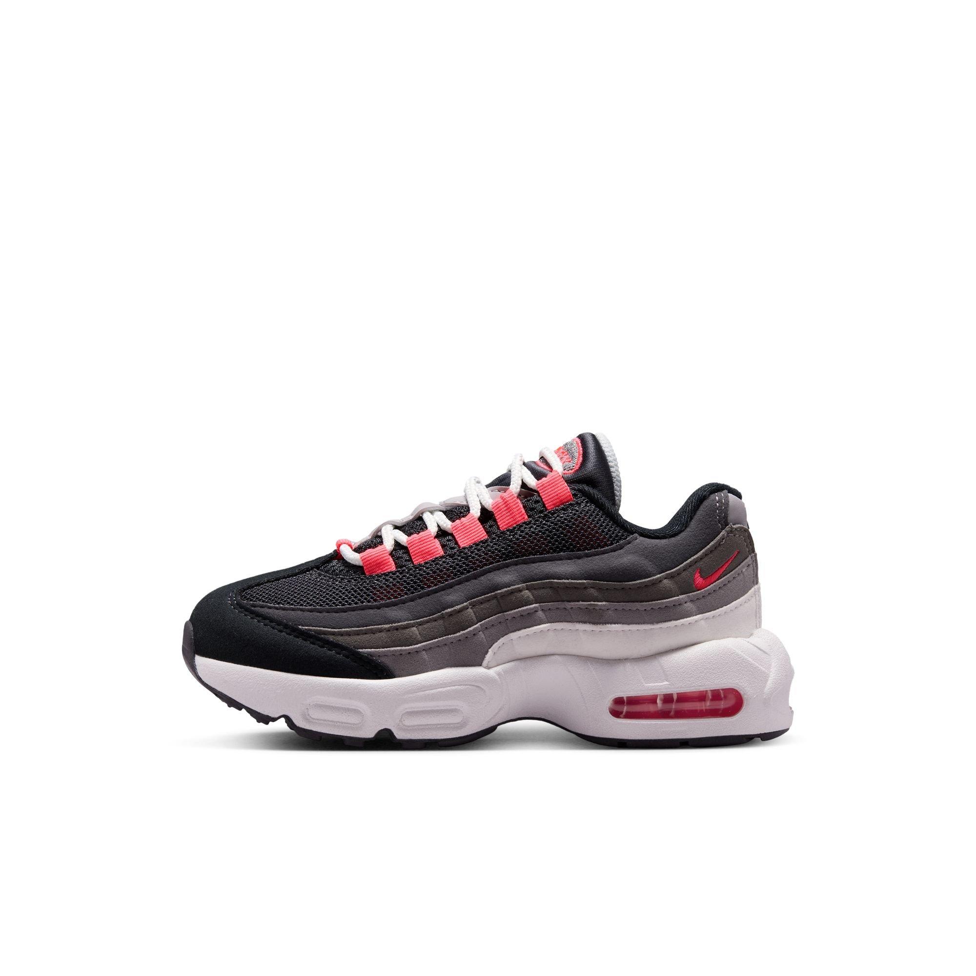 Nike Air Max 95 "Lt Crimson" Preschool Kids' Shoe - MEDIUM ASH/LT CRIMSON/DK PEWTER/DUST Thumbnail View 4