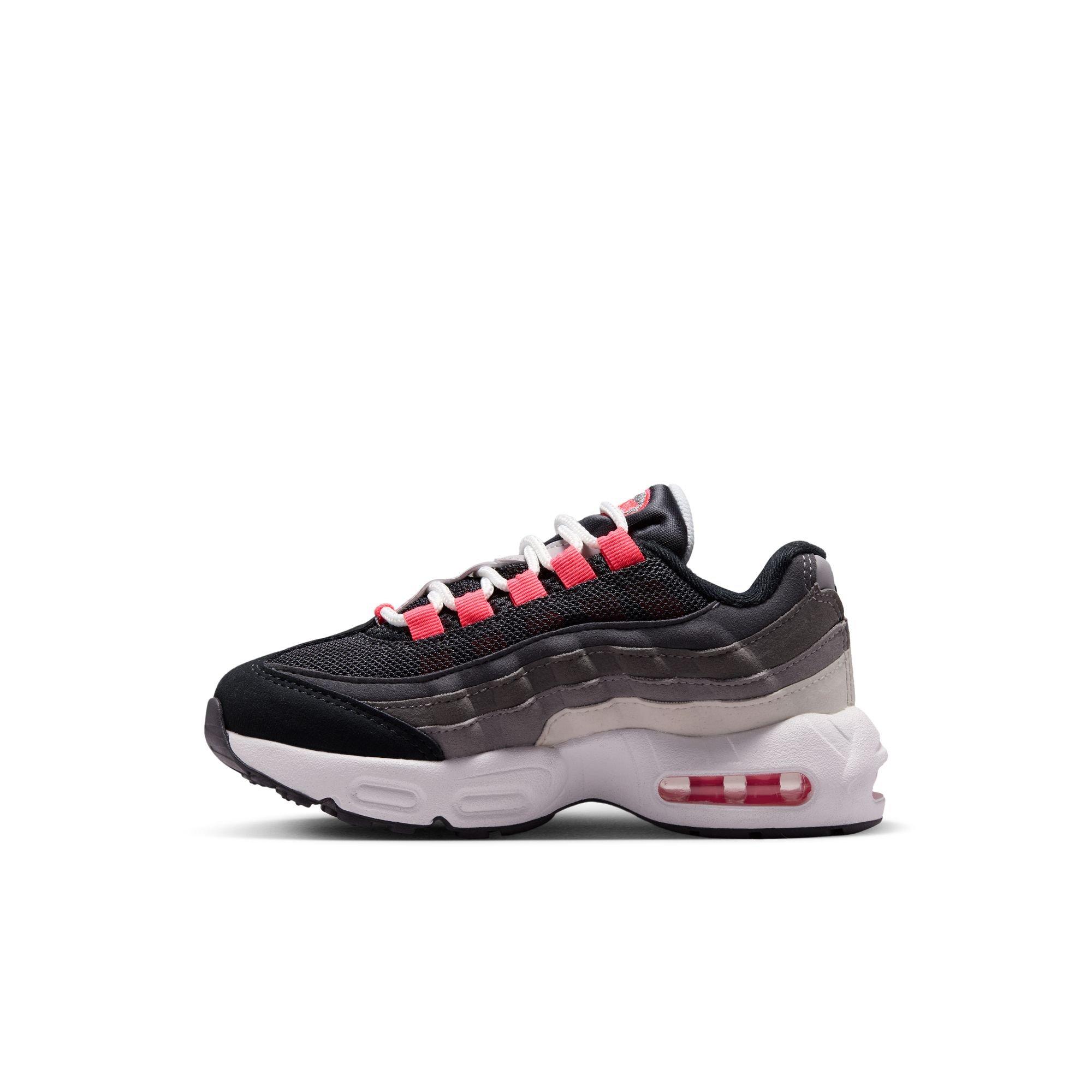 Nike Air Max 95 "Lt Crimson" Preschool Kids' Shoe - MEDIUM ASH/LT CRIMSON/DK PEWTER/DUST Thumbnail View 5