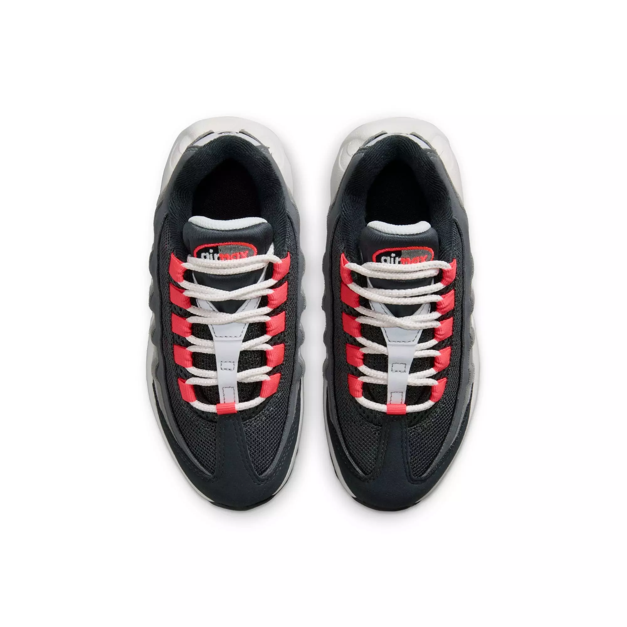 Nike Air Max 95 "Lt Crimson" Preschool Kids' Shoe - MEDIUM ASH/LT CRIMSON/DK PEWTER/DUST