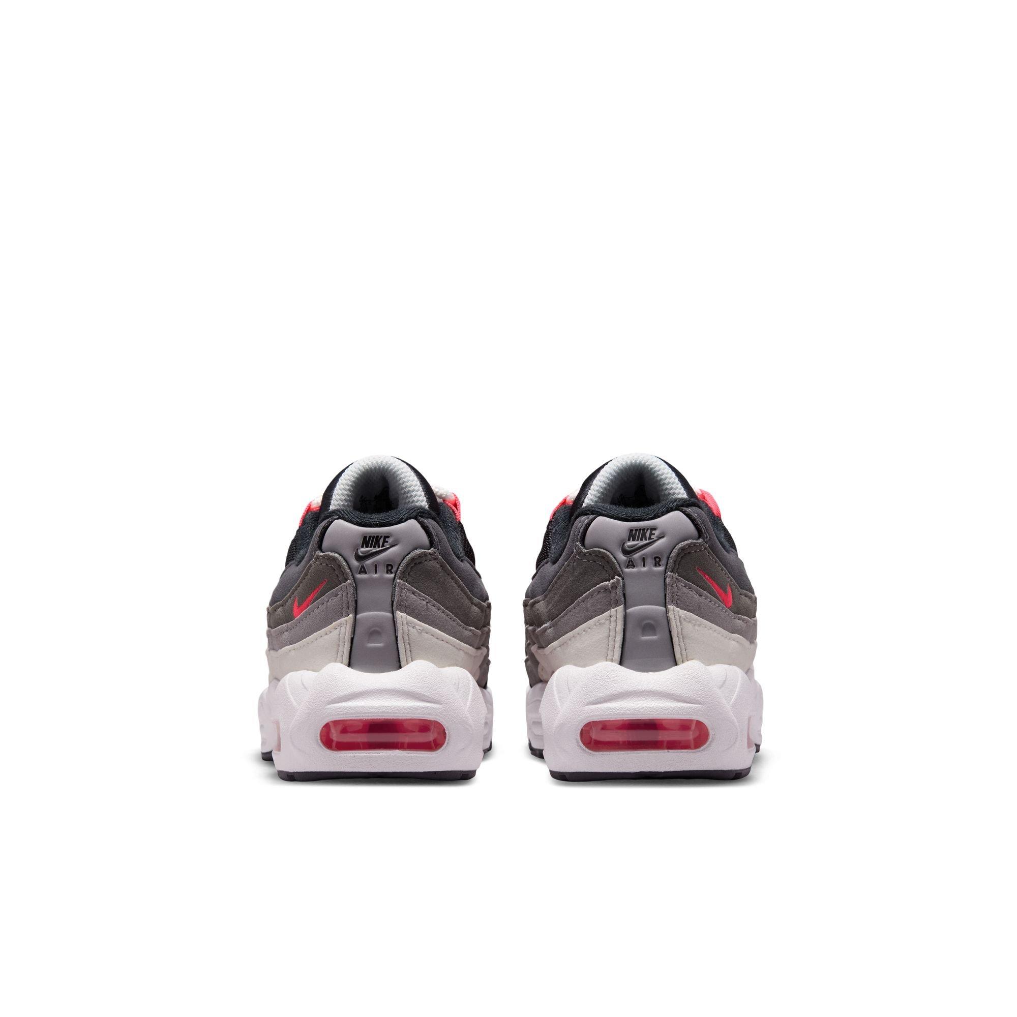 Nike Air Max 95 "Lt Crimson" Preschool Kids' Shoe - MEDIUM ASH/LT CRIMSON/DK PEWTER/DUST Thumbnail View 8