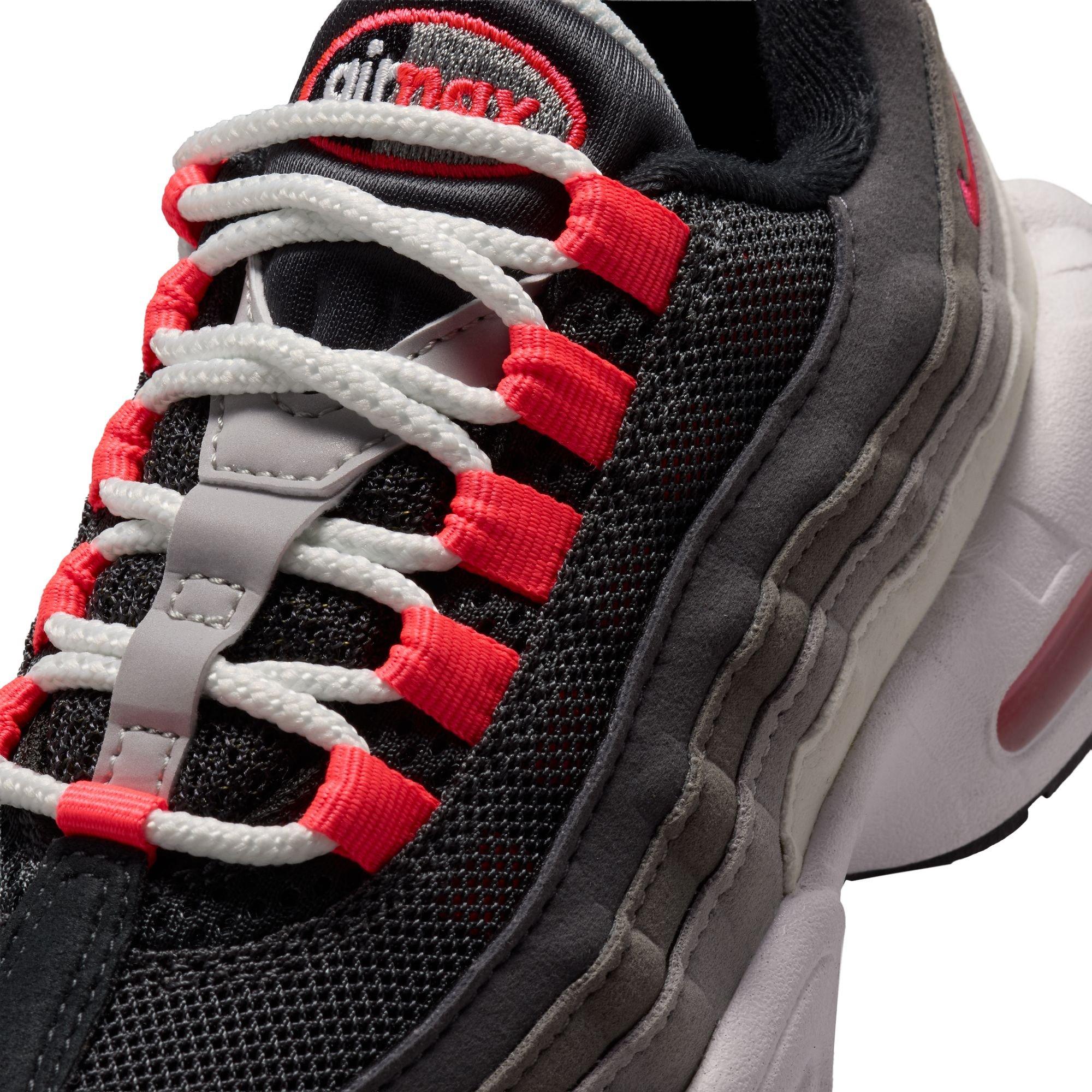 Nike Air Max 95 "Lt Crimson" Preschool Kids' Shoe - MEDIUM ASH/LT CRIMSON/DK PEWTER/DUST Thumbnail View 10