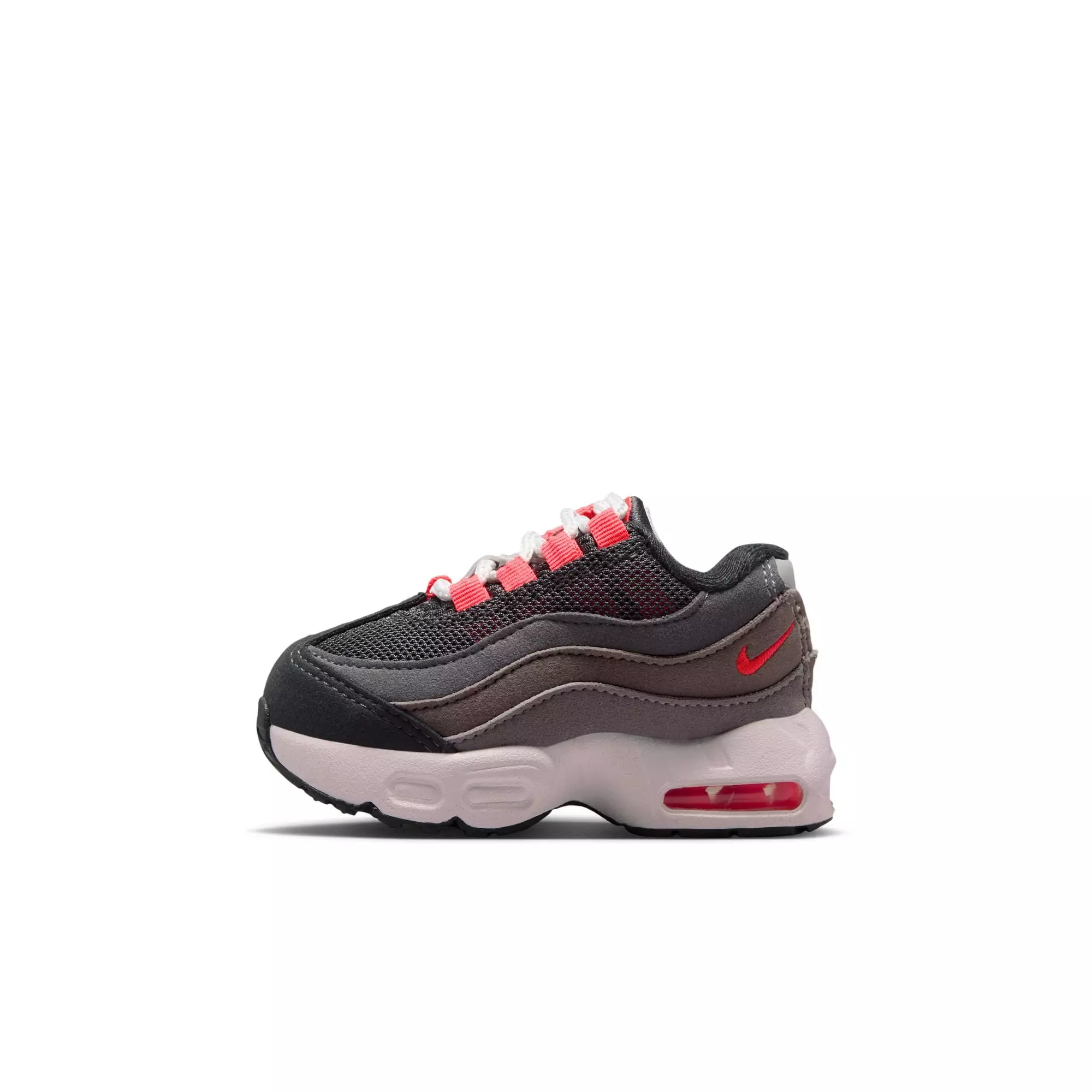 Nike Air Max 95 "Lt Crimson" Toddler Kids' Shoe - MEDIUM ASH/LT CRIMSON/DK PEWTER/DUST