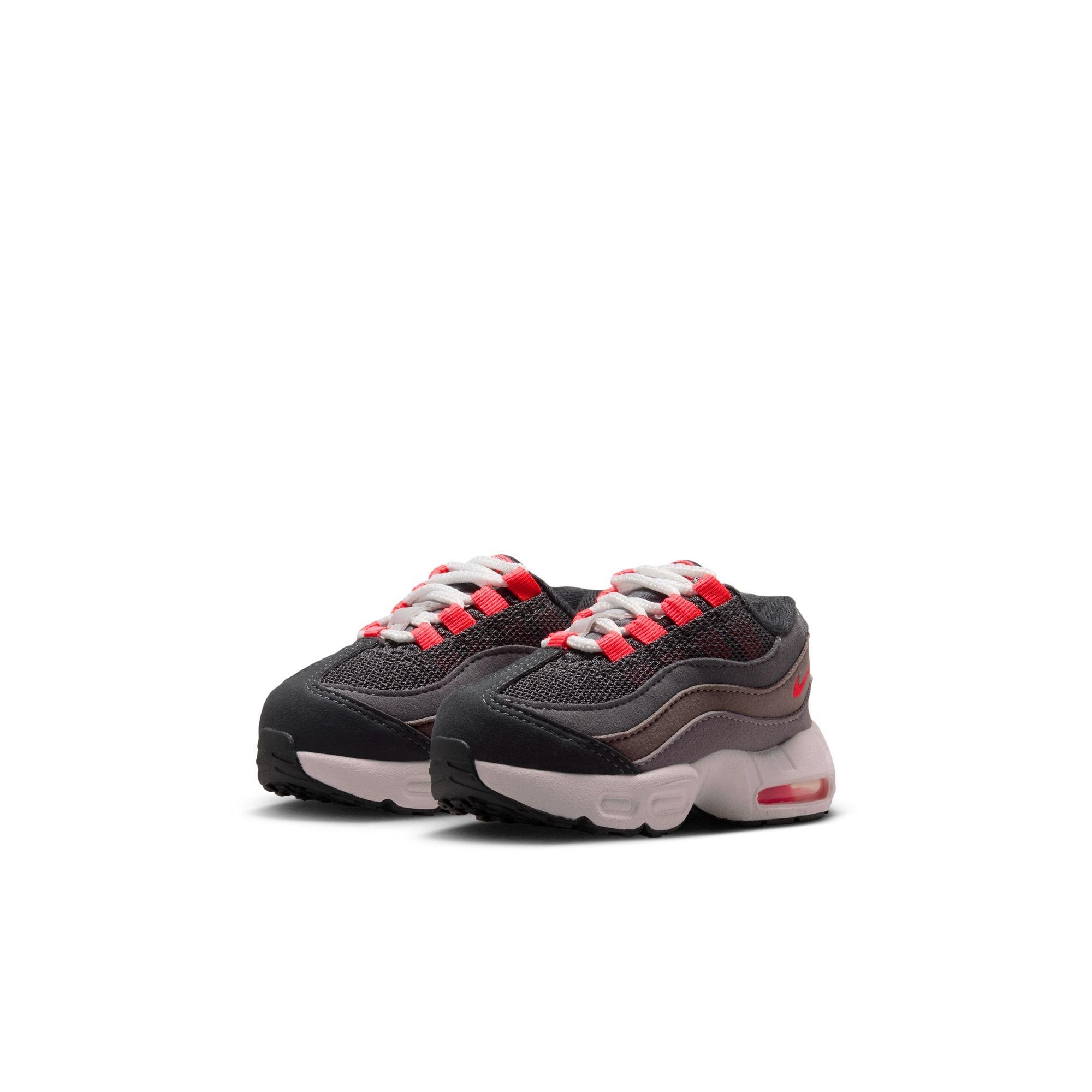Nike Air Max 95 "Lt Crimson" Toddler Kids' Shoe - MEDIUM ASH/LT CRIMSON/DK PEWTER/DUST