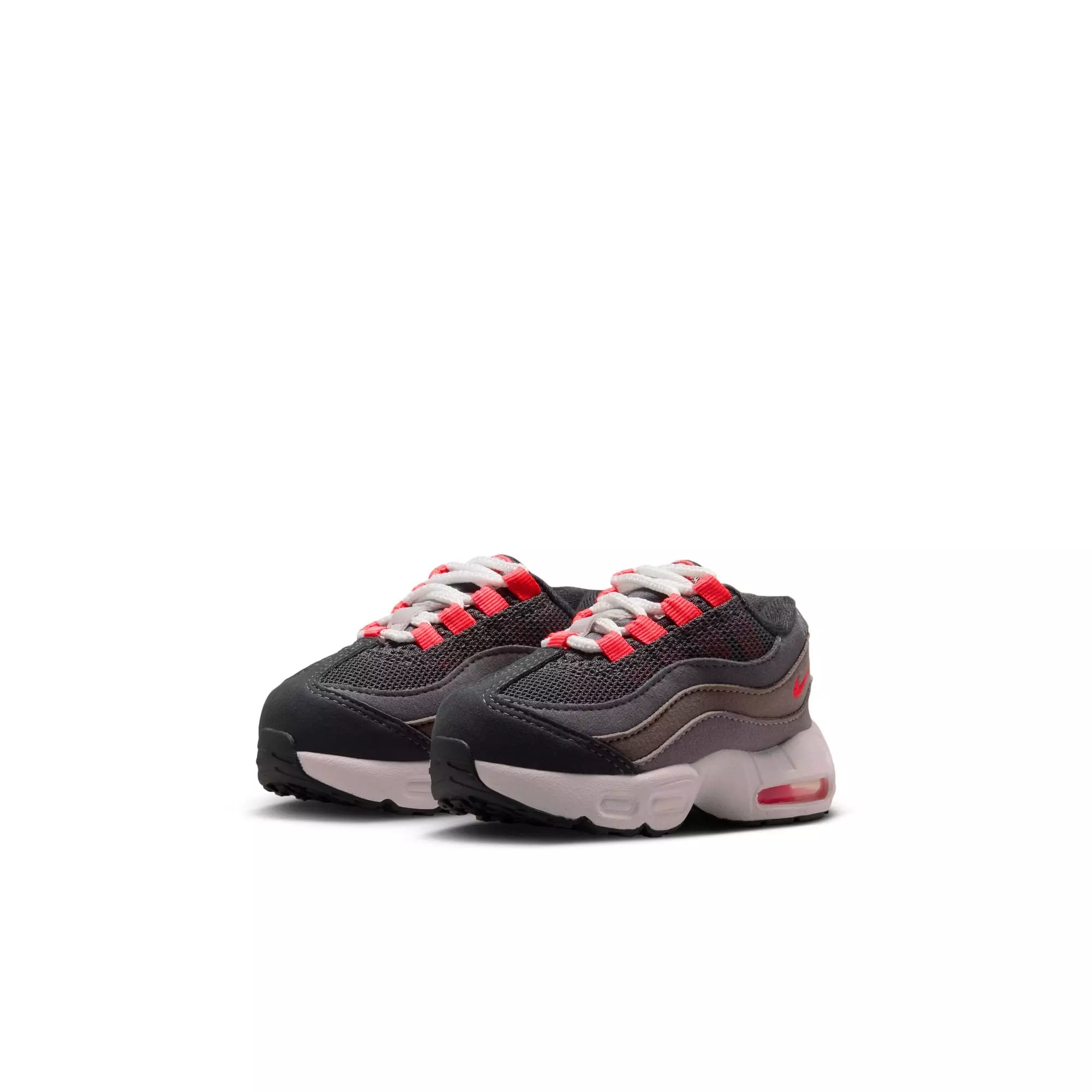 Nike Air Max 95 "Lt Crimson" Toddler Kids' Shoe - MEDIUM ASH/LT CRIMSON/DK PEWTER/DUST