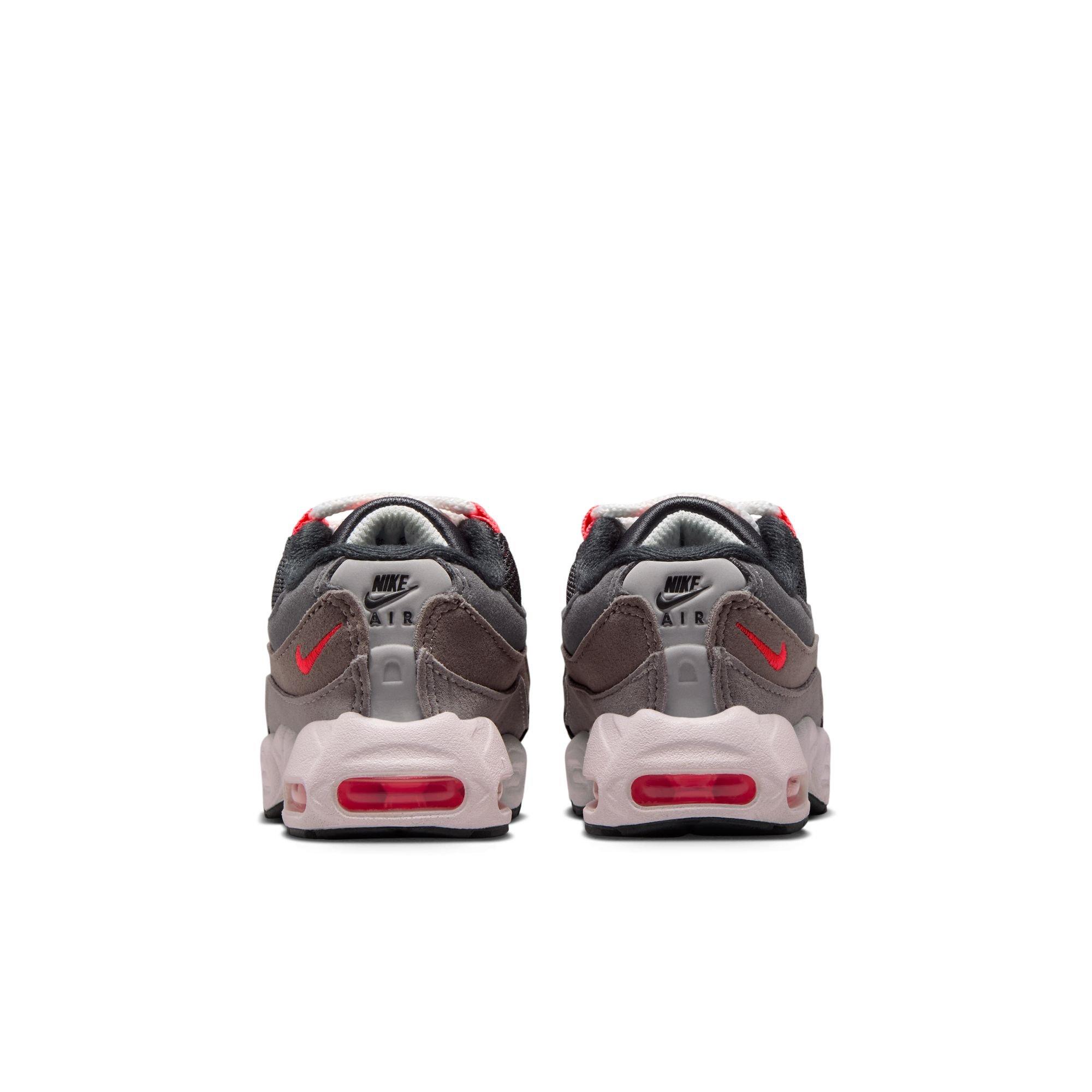 Nike Air Max 95 "Lt Crimson" Toddler Kids' Shoe - MEDIUM ASH/LT CRIMSON/DK PEWTER/DUST