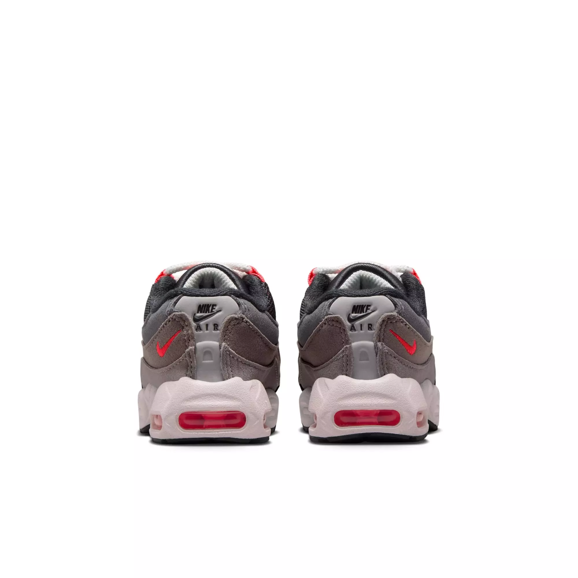 Nike Air Max 95 "Lt Crimson" Toddler Kids' Shoe - MEDIUM ASH/LT CRIMSON/DK PEWTER/DUST