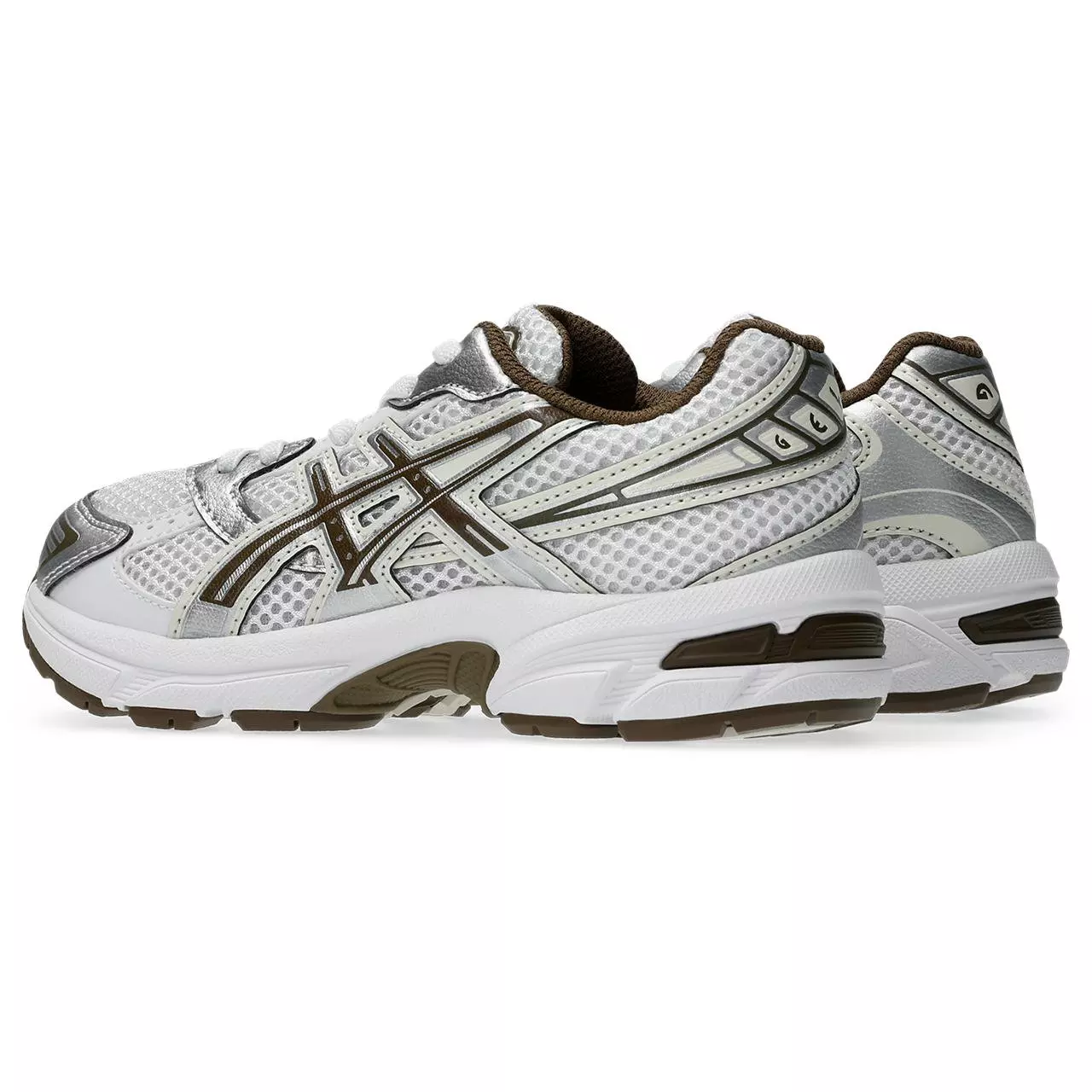 ASICS GEL-1130 "White/Clay Canyon" Preschool Boys' Shoe - WHITE/BROWN