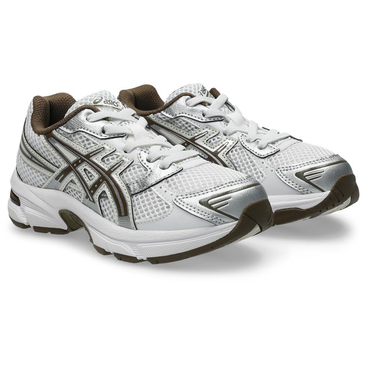 ASICS GEL-1130 "White/Clay Canyon" Preschool Boys' Shoe - WHITE/BROWN Thumbnail View 6