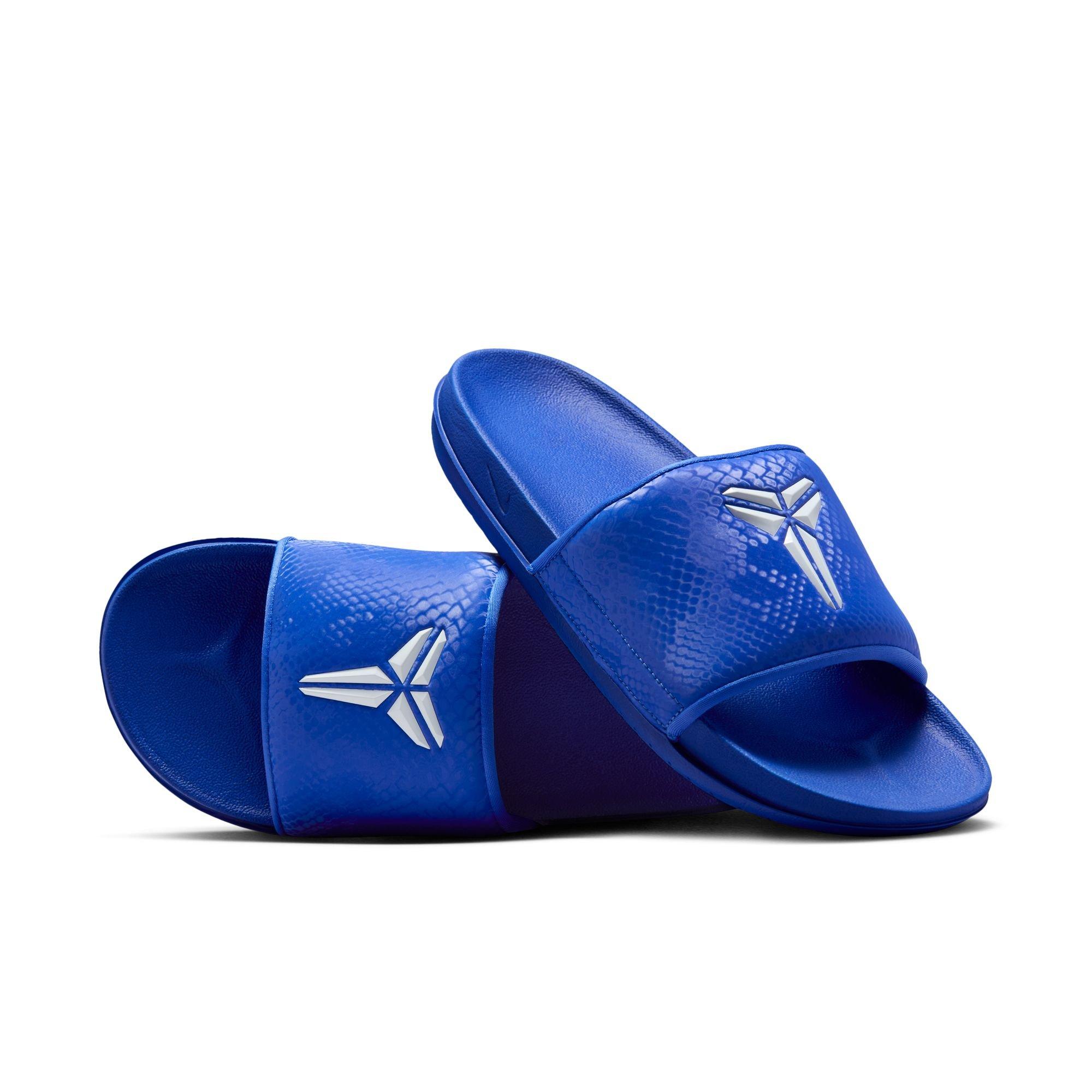 Nike Kobe Offcourt "Hyper Royal/White" Men's Slide - ROYAL/WHITE Thumbnail View 5