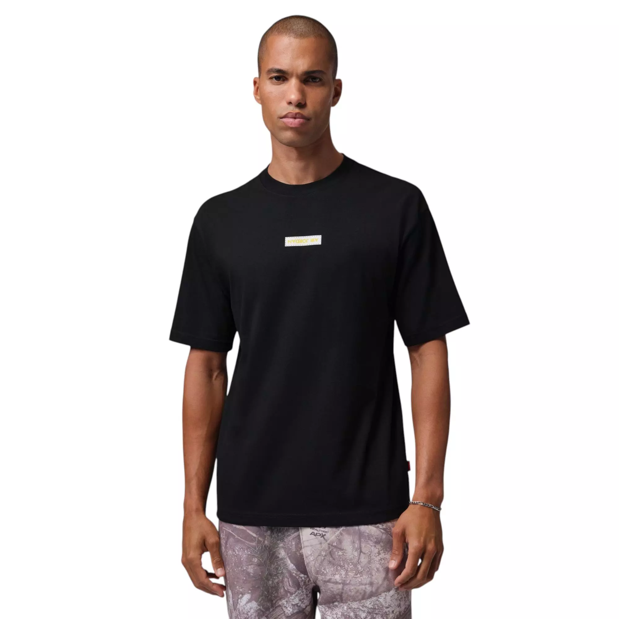 M J TOUR YELLOW TEE - BLACK - BLACK