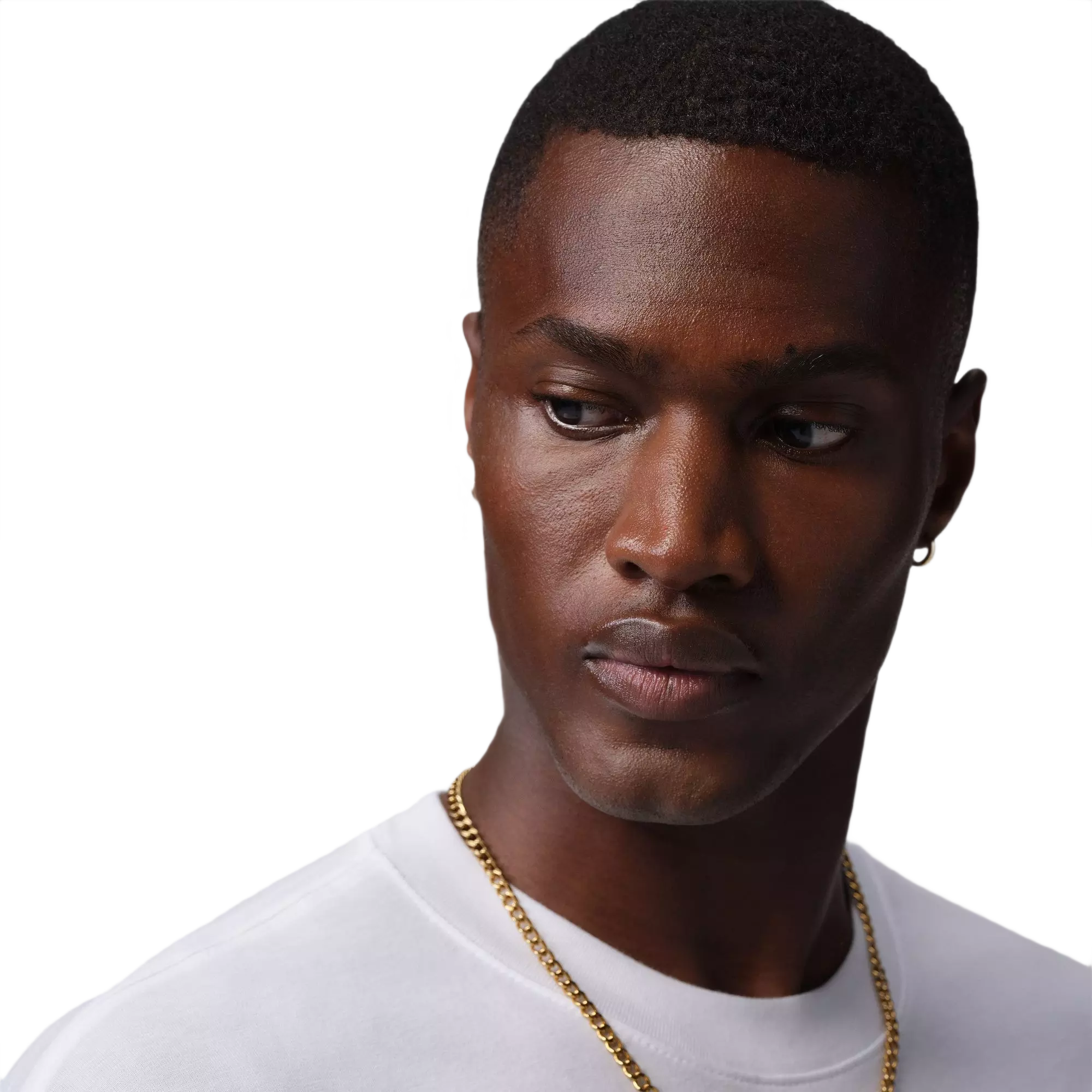 Jordan Men's Brooklyn True Tee - WHITE