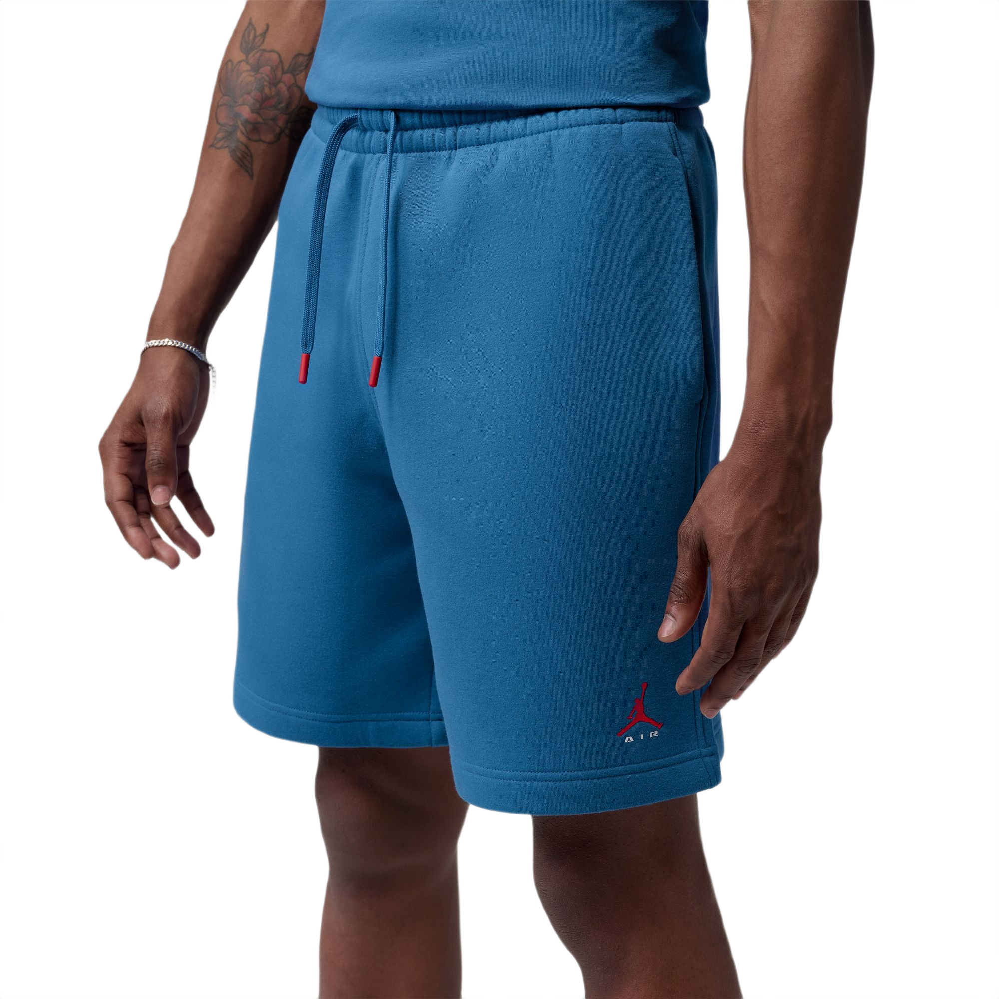 Jordan Men's Brooklyn Fleece 9" Shorts - Blue - BLUE Thumbnail View 1