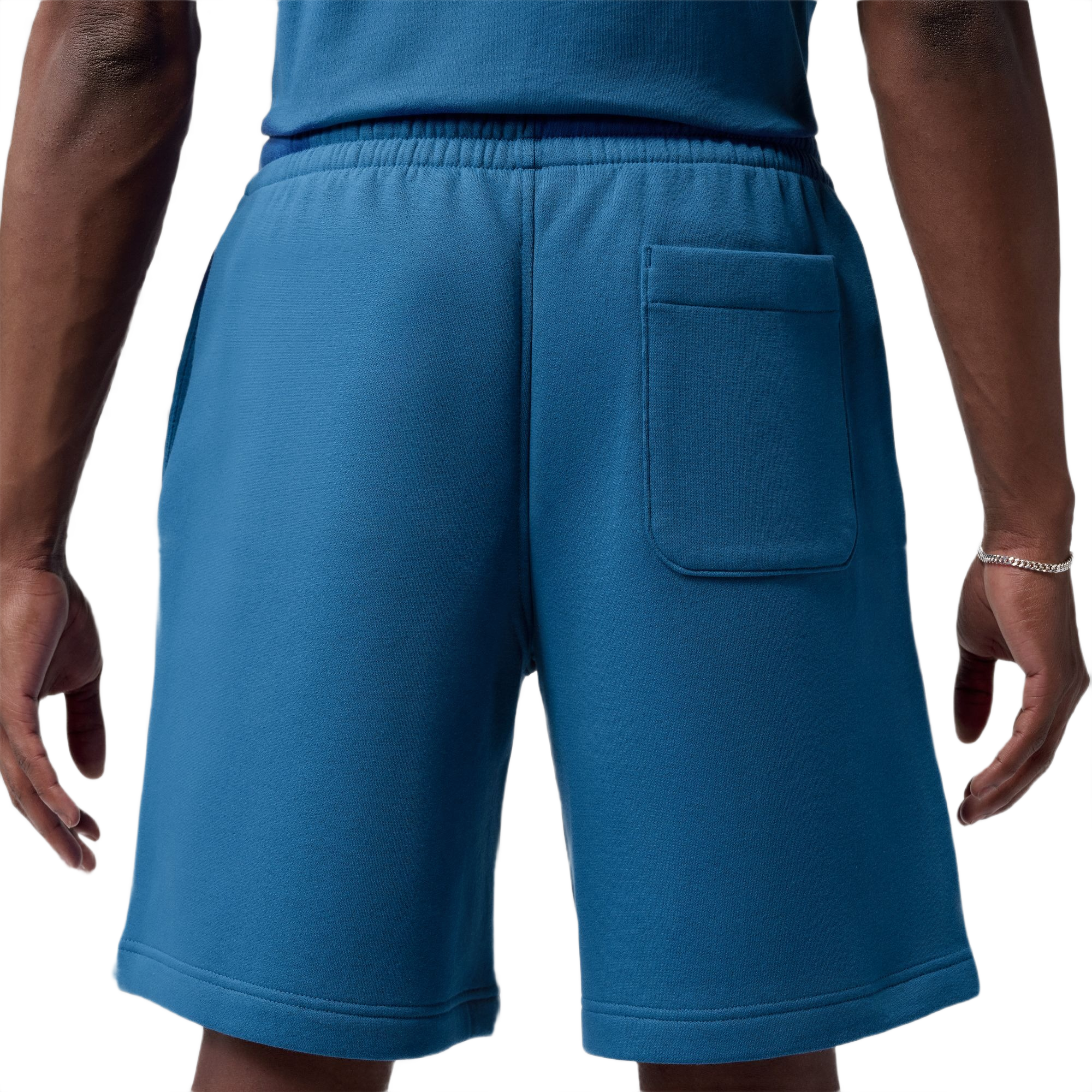 Jordan Men's Brooklyn Fleece 9" Shorts - Blue - BLUE Thumbnail View 2