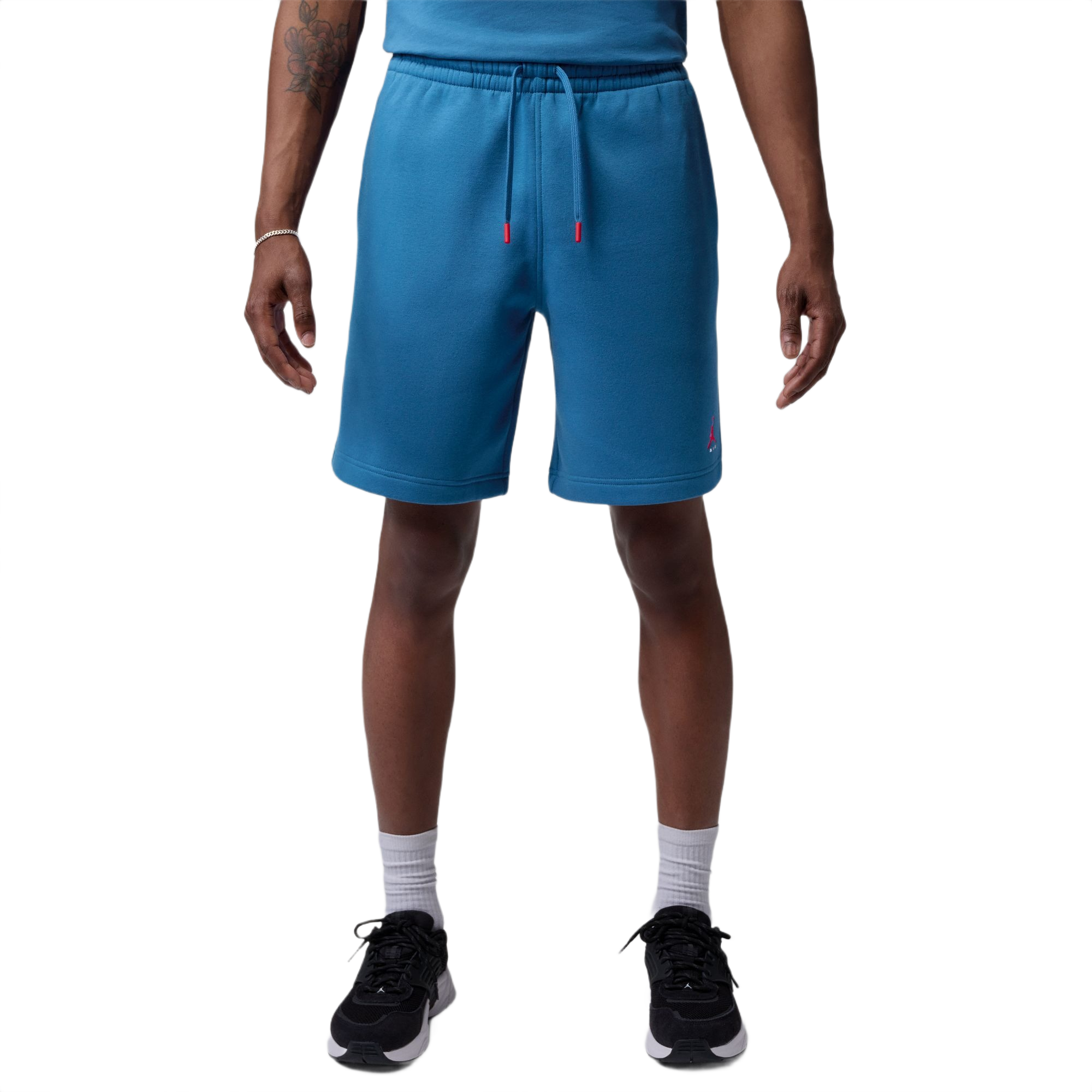 Jordan Men's Brooklyn Fleece 9" Shorts - Blue - BLUE Thumbnail View 3