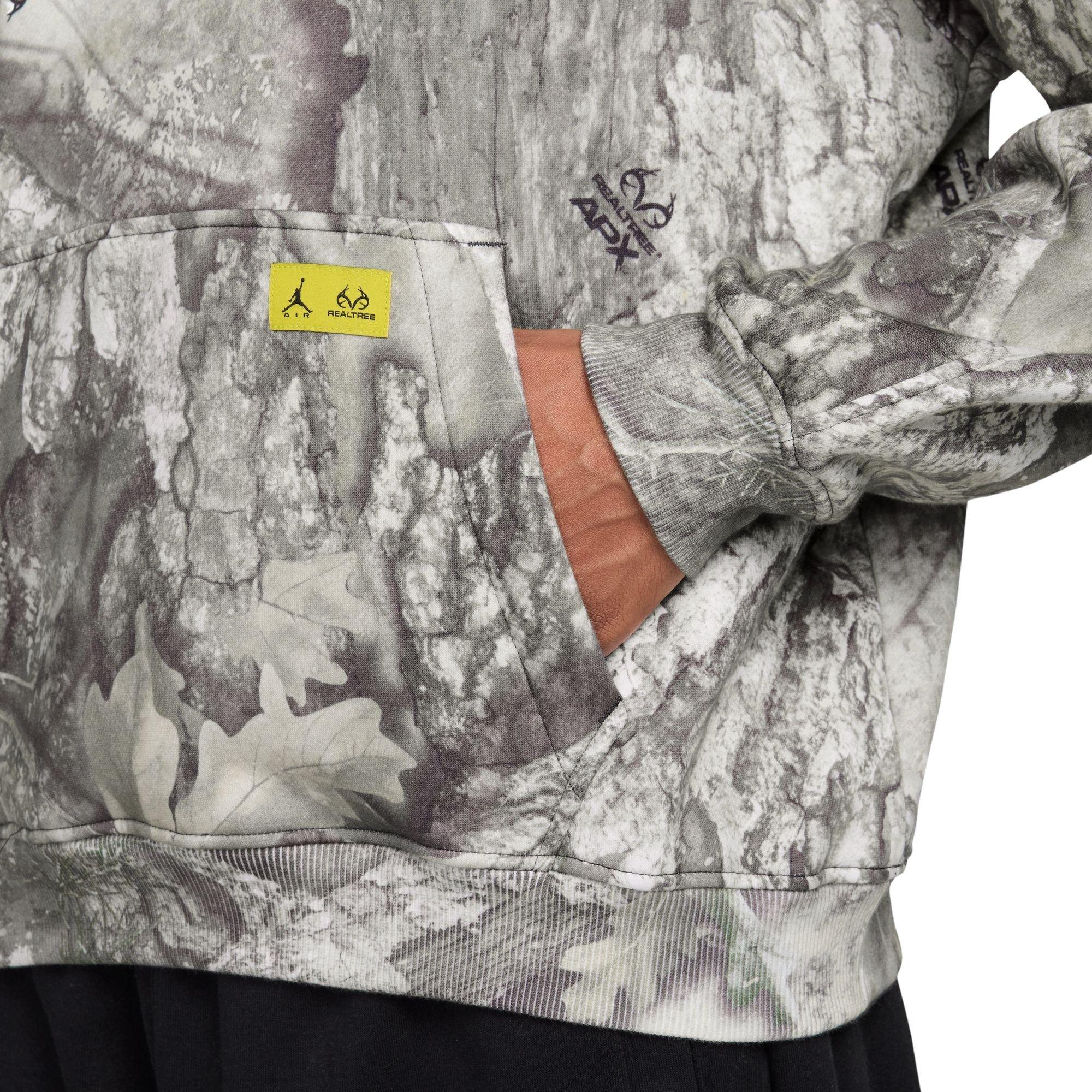 Jordan Men's Brooklyn Fleece Realtree Pullover Hoodie-Brown - BROWN Thumbnail View 3