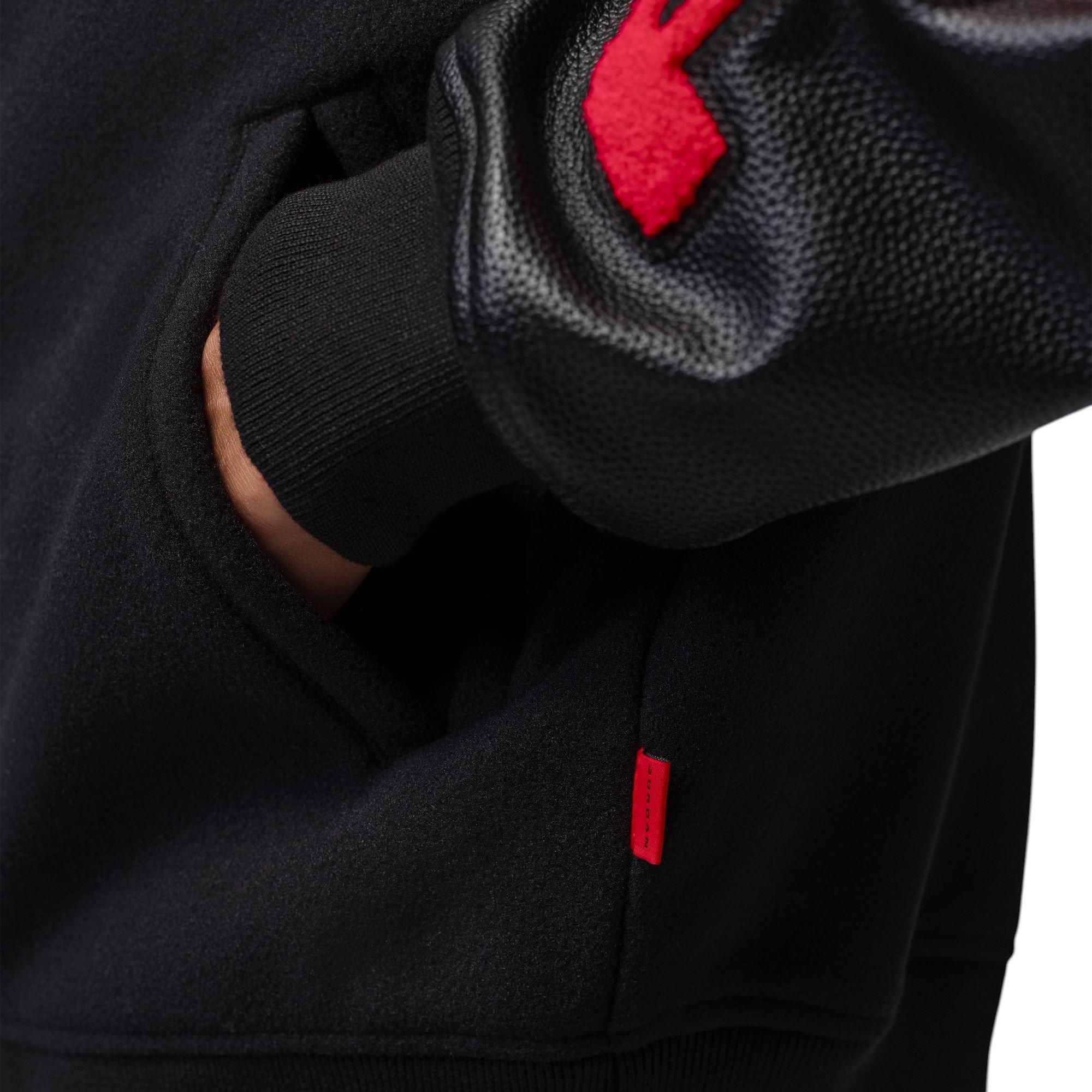 Jordan Flight "Red/Black" Men's Varsity Jacket - RED/BLACK