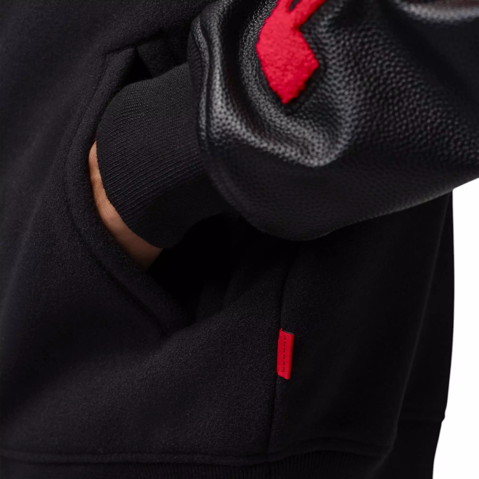 Jordan Flight "Red/Black" Men's Varsity Jacket - RED/BLACK