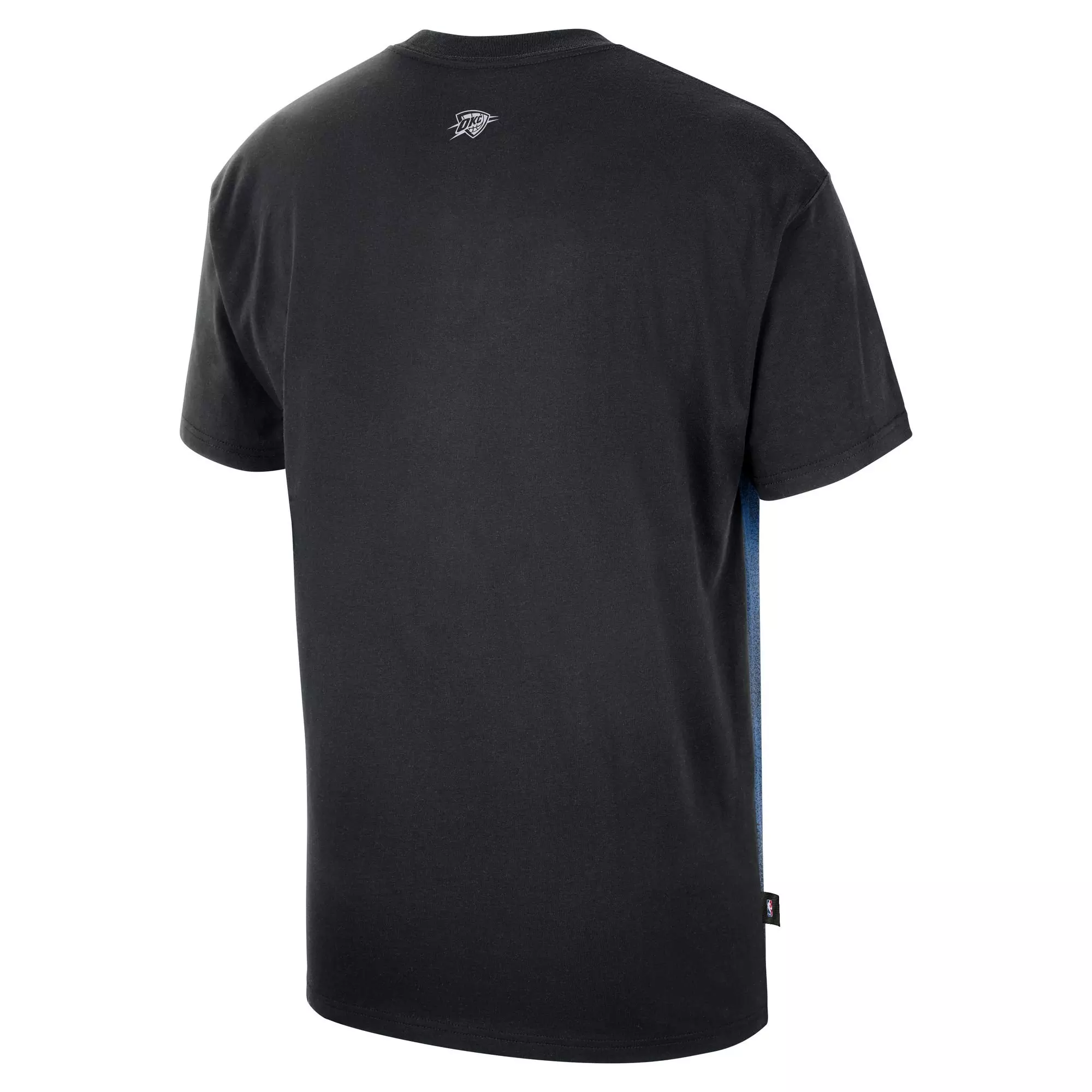 Nike Oklahoma City Thunder Icon "Black/Blue" Men's Basketball Tee - BLACK/BLUE