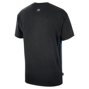 Nike Oklahoma City Thunder Icon "Black/Blue" Men's Basketball Tee - BLACK/BLUE