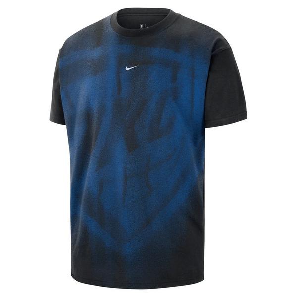 Nike Oklahoma City Thunder Icon "Black/Blue" Men's Basketball Tee - BLACK/BLUE