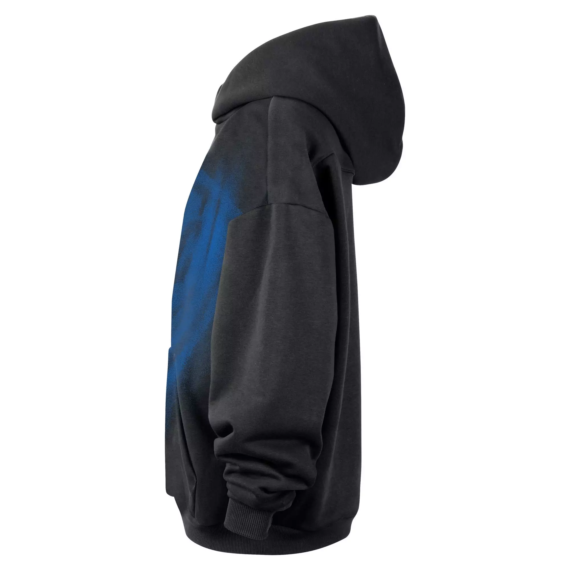 Nike Oklahoma City Thunder Standard Issue Icon "Black/Blue" Men's Fleece Basketball Hoodie - BLACK/BLUE