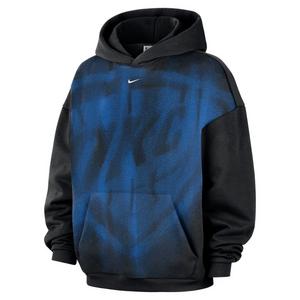 Nike Oklahoma City Thunder Standard Issue Icon "Black/Blue" Men's Fleece Basketball Hoodie - BLACK/BLUE