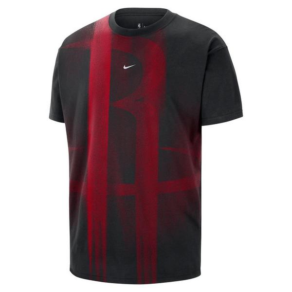 Nike Houston Rockets Icon "Black/Red" Men's Basketball Tee - BLACK/RED