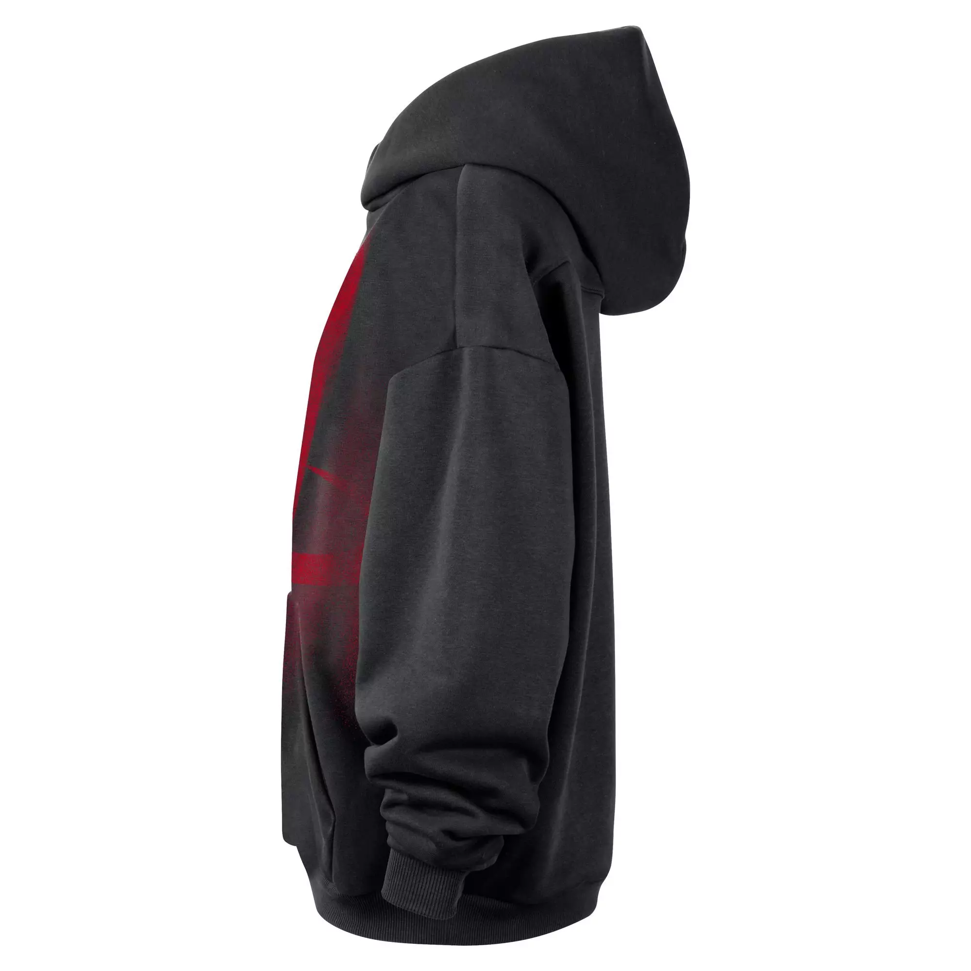 Nike Houston Rockets Standard Issue Icon "Black/Red" Men's Fleece Basketball Hoodie - BLACK/RED