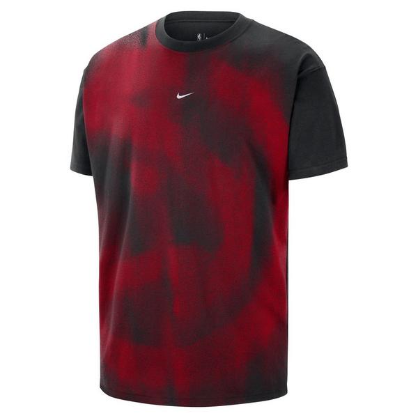 Nike Atlanta Hawks Icon "Black/Red" Men's Basketball Tee - BLACK/RED