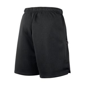 Nike Atlanta Hawks Standard Issue Icon "Black/Red" Men's Fleece Basketball Shorts - BLACK/RED