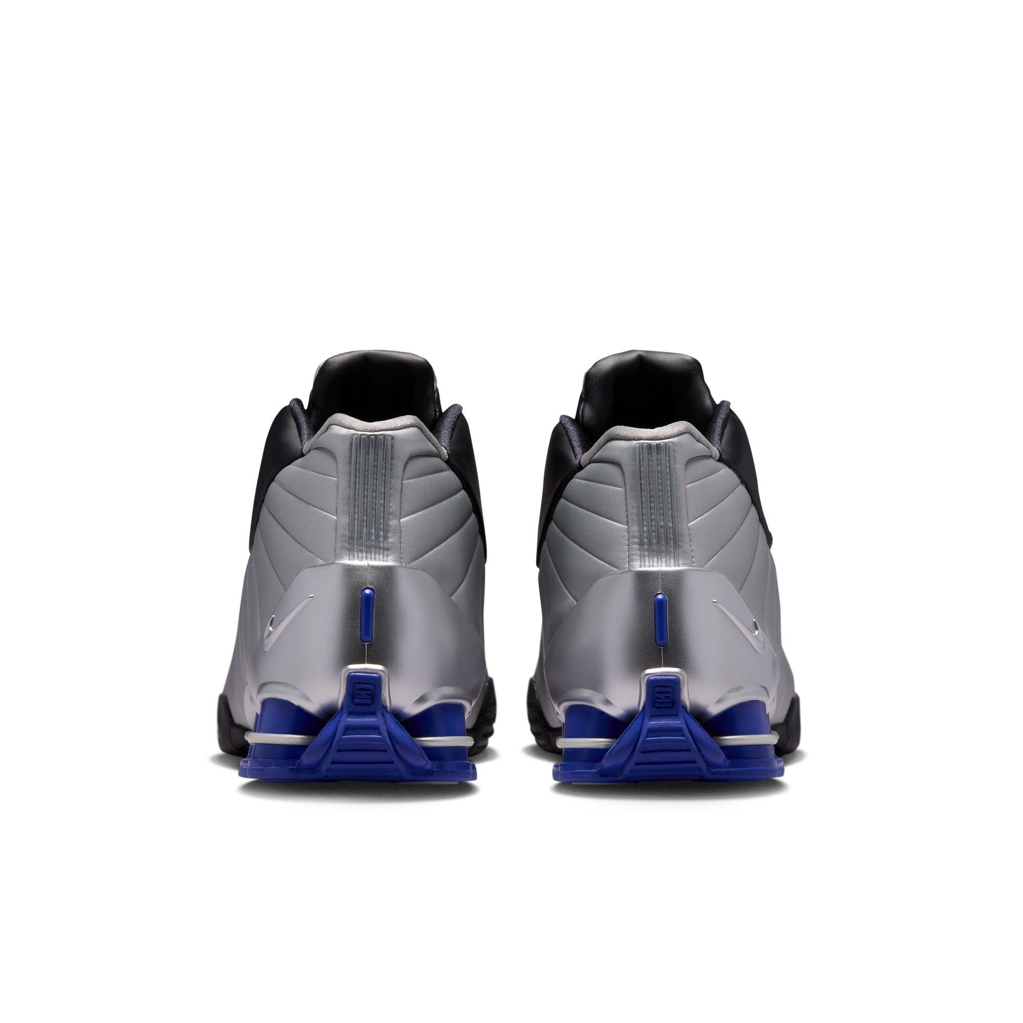 Nike Shox BB4 "Metallic Silver" Men's Basketball Shoe - BLACK/METALLIC SILVER/LAPIS