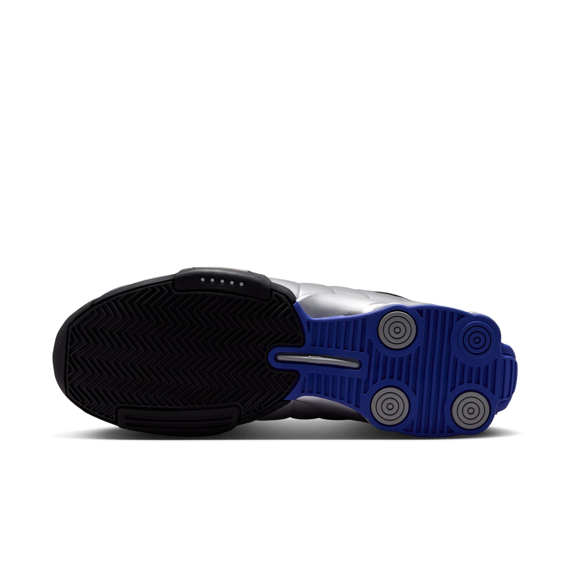 Nike Shox BB4 "Metallic Silver" Men's Basketball Shoe - BLACK/METALLIC SILVER/LAPIS