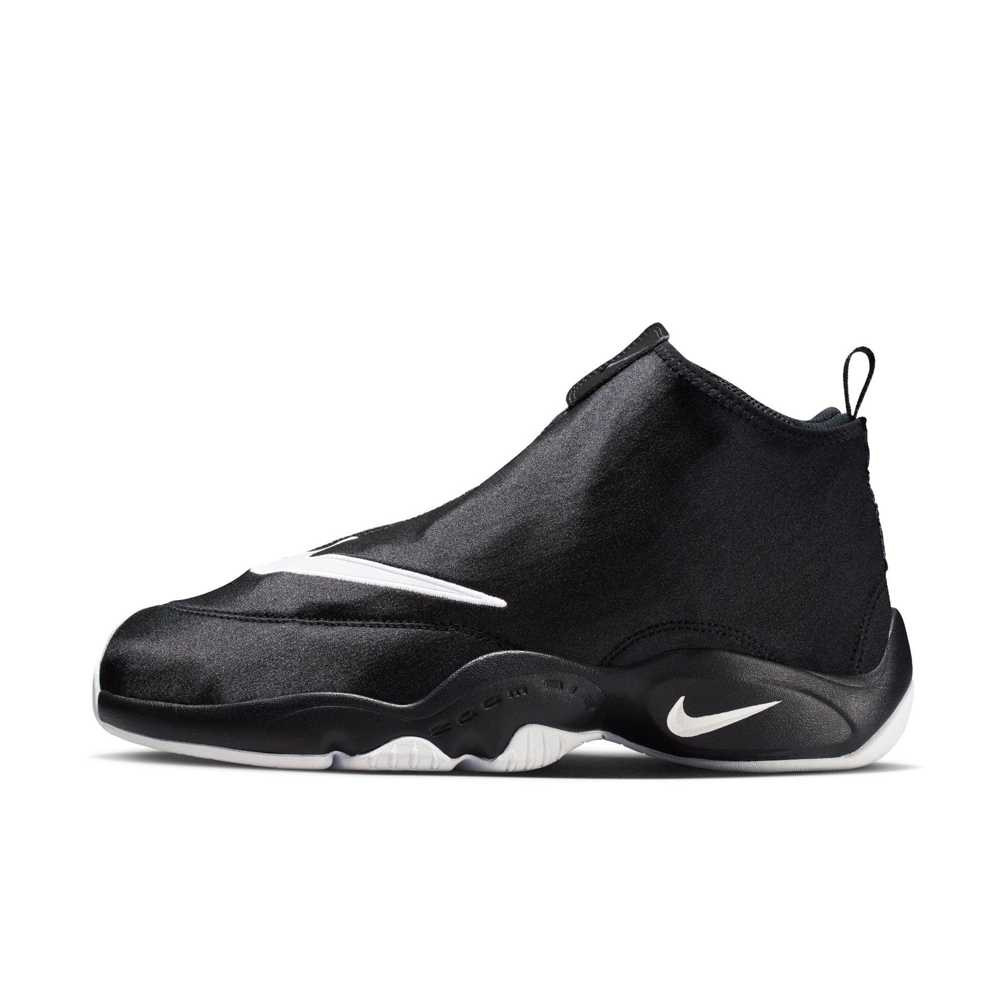 Nike Air Zoom Flight "The Glove" Men's Shoe - BLACK/WHITE/UNIVERSITY RED Thumbnail View 4