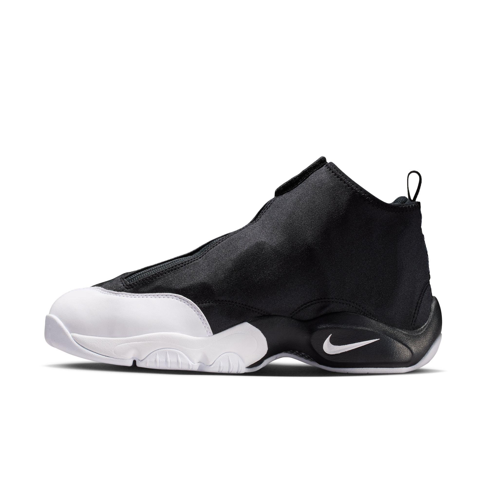 Nike Air Zoom Flight "The Glove" Men's Shoe - BLACK/WHITE/UNIVERSITY RED Thumbnail View 5