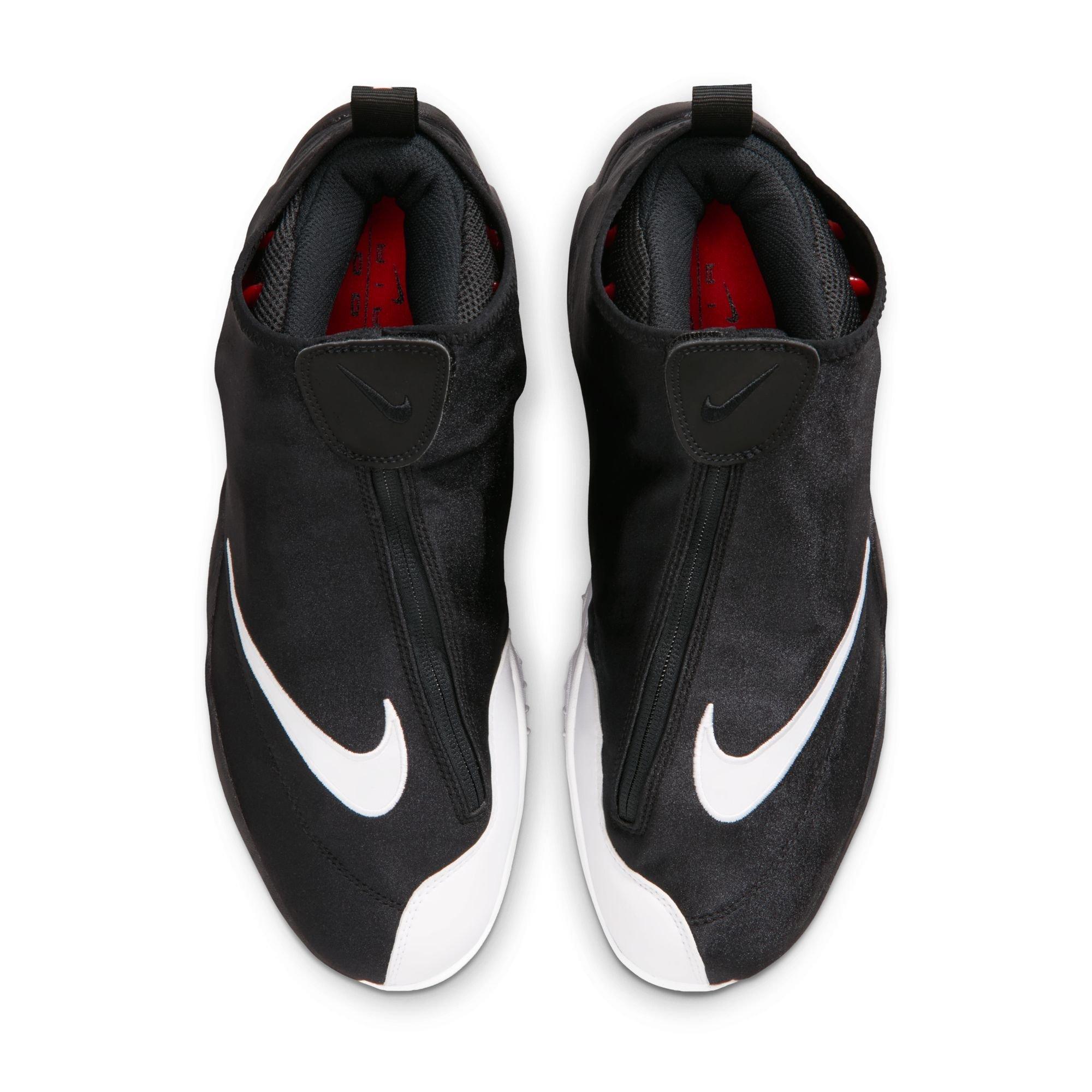 Nike Air Zoom Flight "The Glove" Men's Shoe - BLACK/WHITE/UNIVERSITY RED Thumbnail View 7