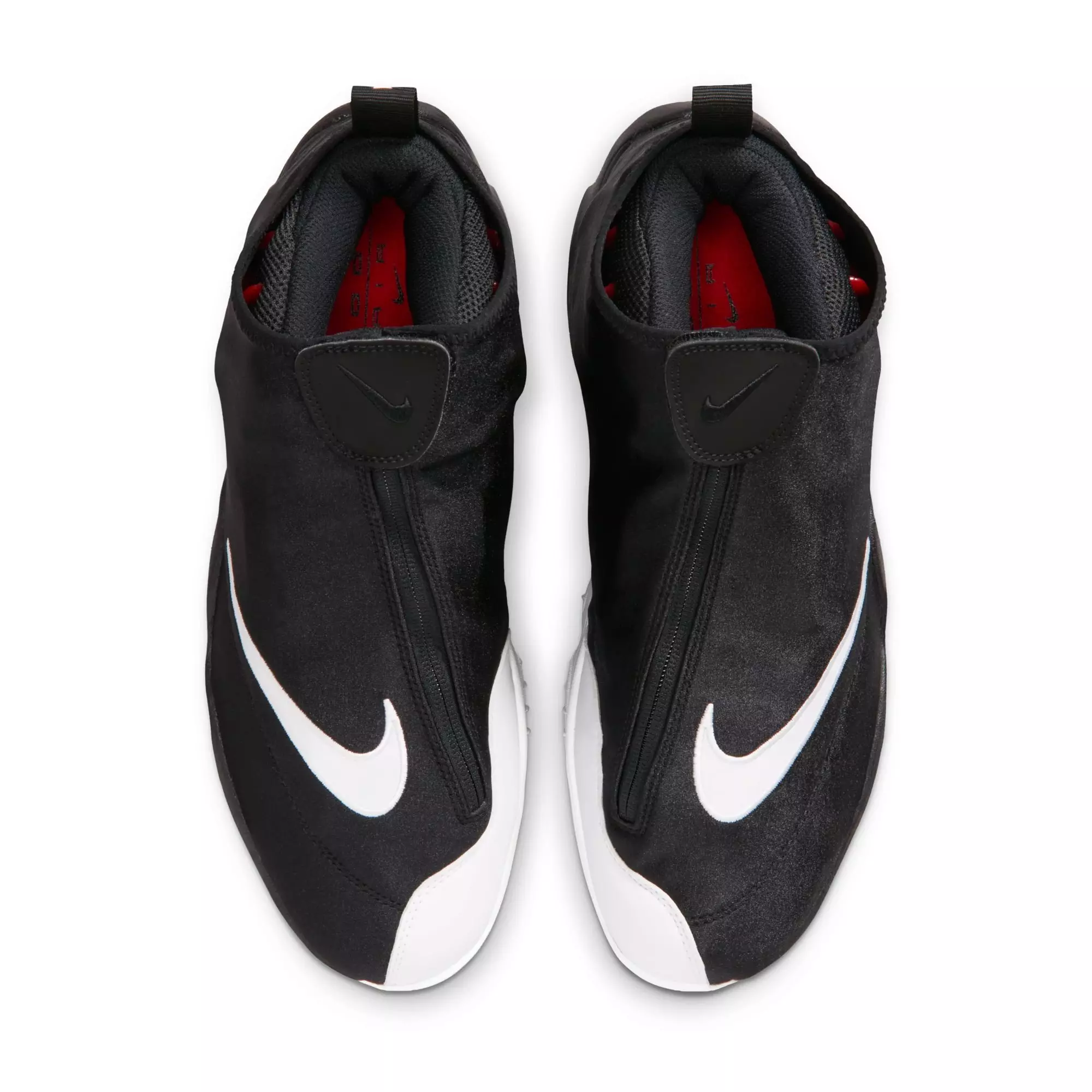 Nike Air Zoom Flight "The Glove" Men's Shoe - BLACK/WHITE/UNIVERSITY RED