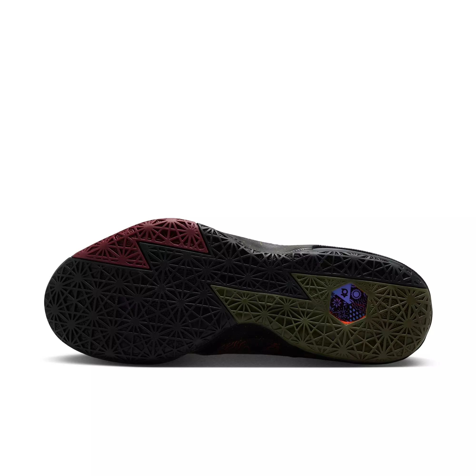 Nike KD 6 "Meteorology" Men's Shoe - BLACK/ATOMIC RED/MEDIUM OLIVE/NOBLE RED