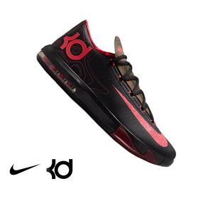 Nike KD 6 "Meteorology" Men's Shoe - BLACK/ATOMIC RED/MEDIUM OLIVE/NOBLE RED