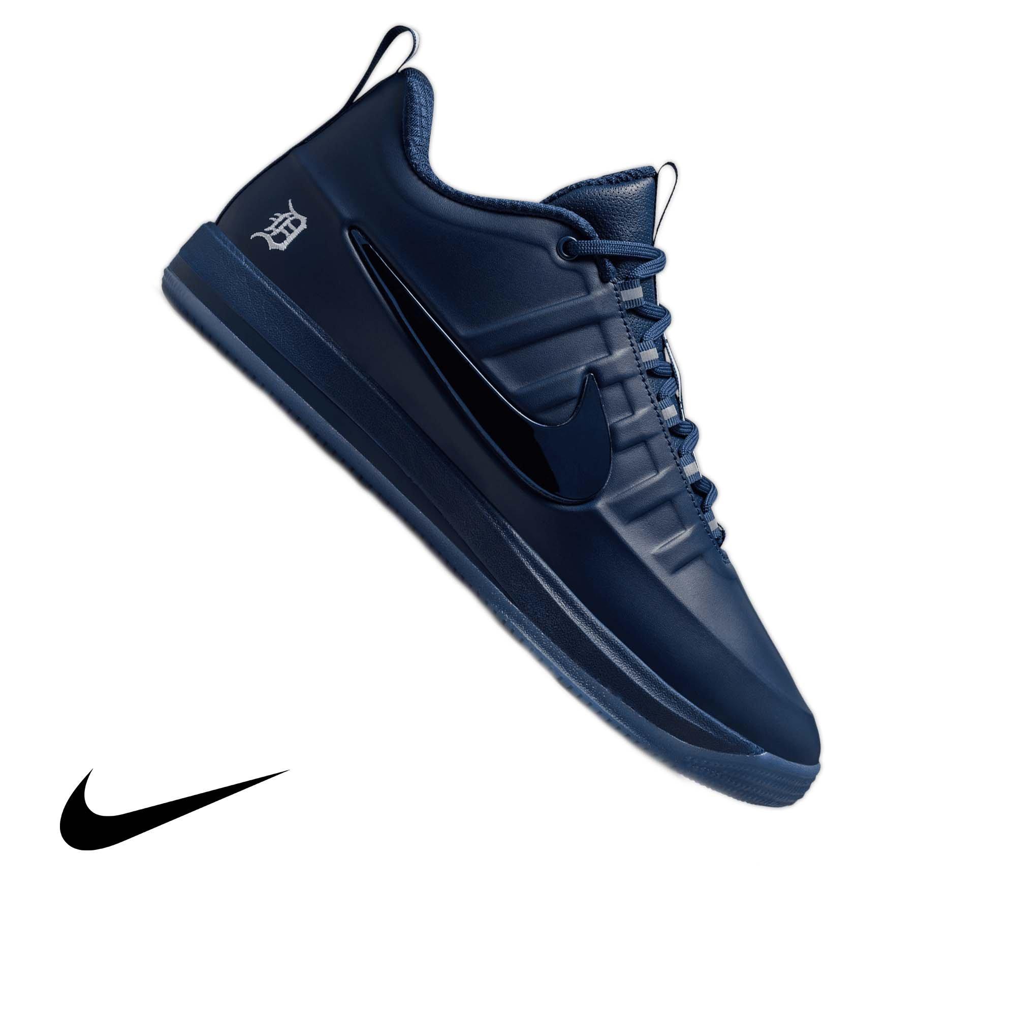 Nike Book 2 "Tigers" Men&rsquo;s Basketball Shoe - MIDNIGHT NAVY/WHITE Thumbnail View 1