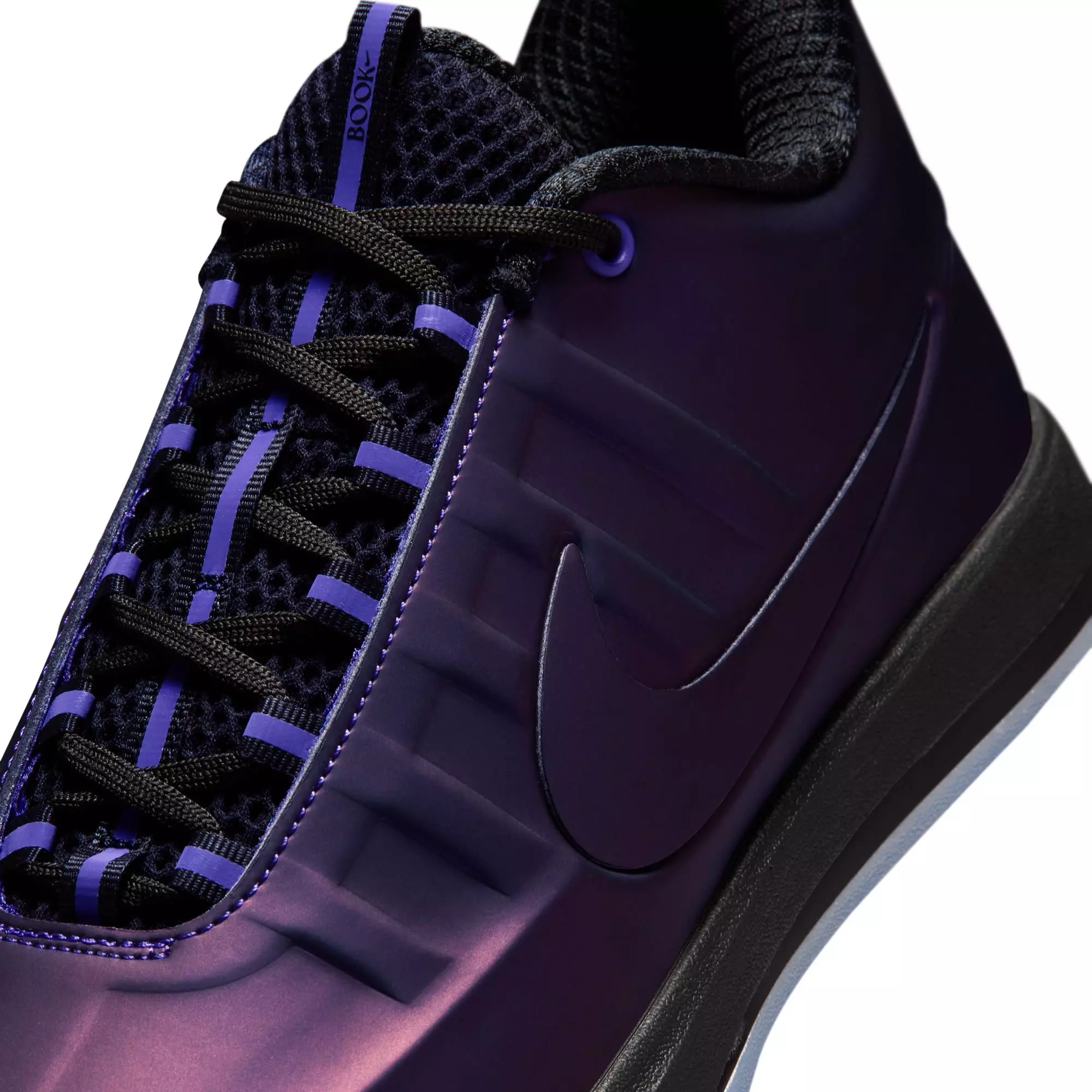 Nike Book 2 "Eggplant Foamposite" Men's Basketball Shoe - PURPLE