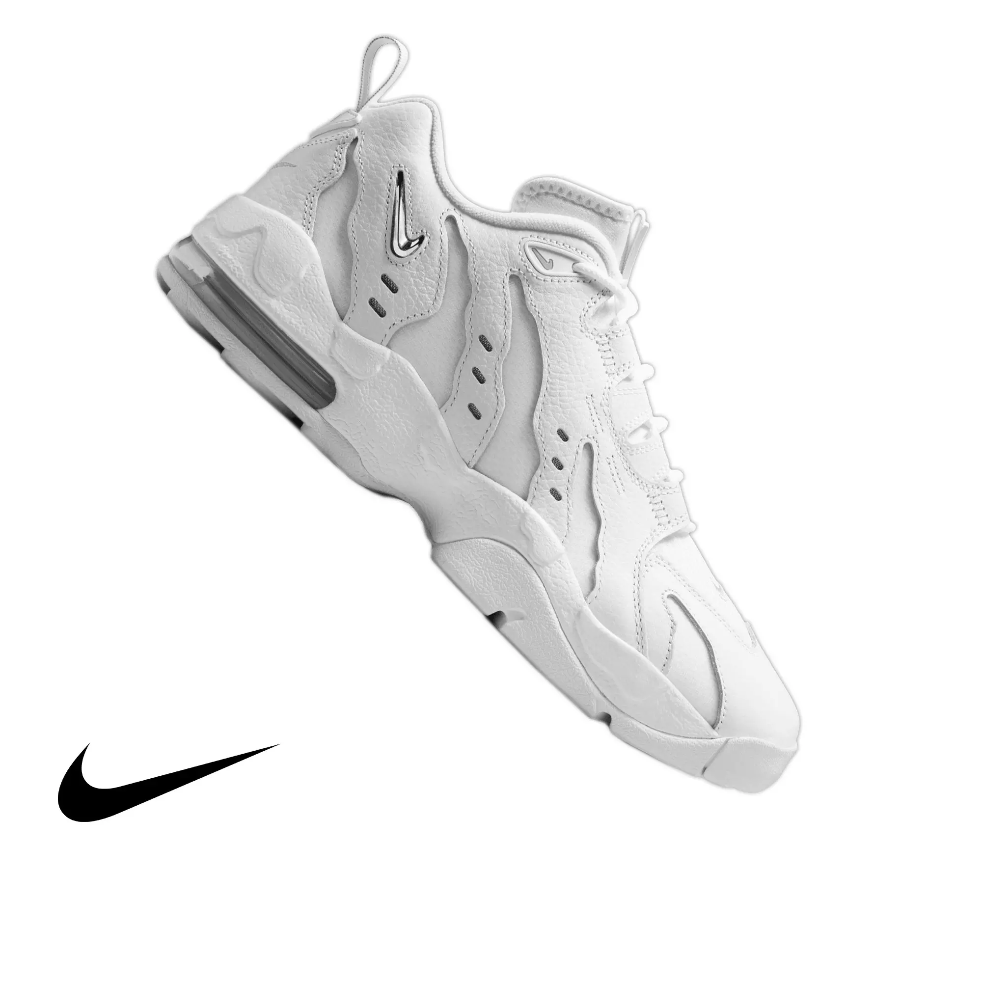Nike Air DT Max '96 Low "White/Metallic Silver" Men's Shoe - WHITE/METALLIC SILVER