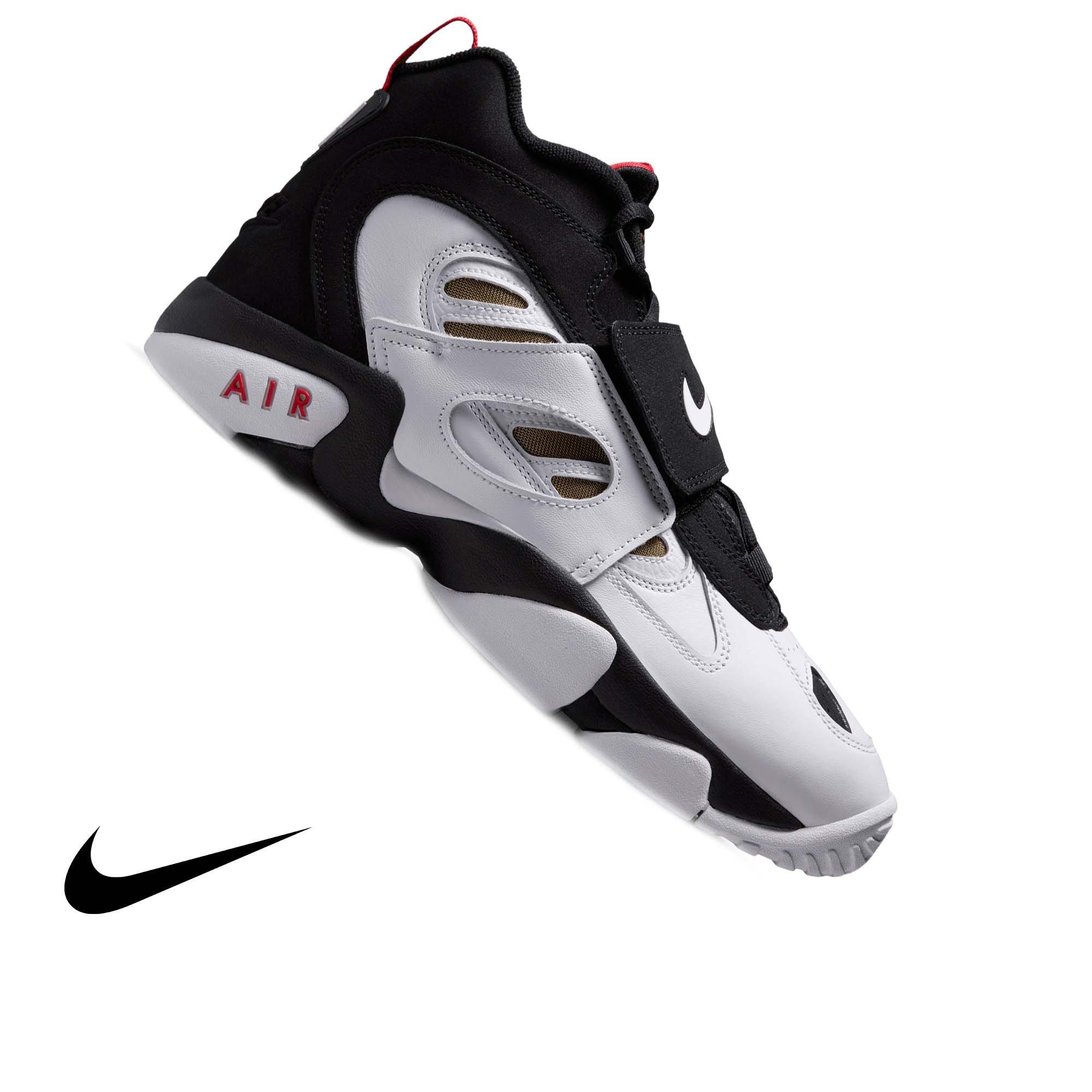 Nike Air Diamond Turf II "49ers" Men's Shoe - BLACK/WHITE/FIRE RED/METALLIC GOLD