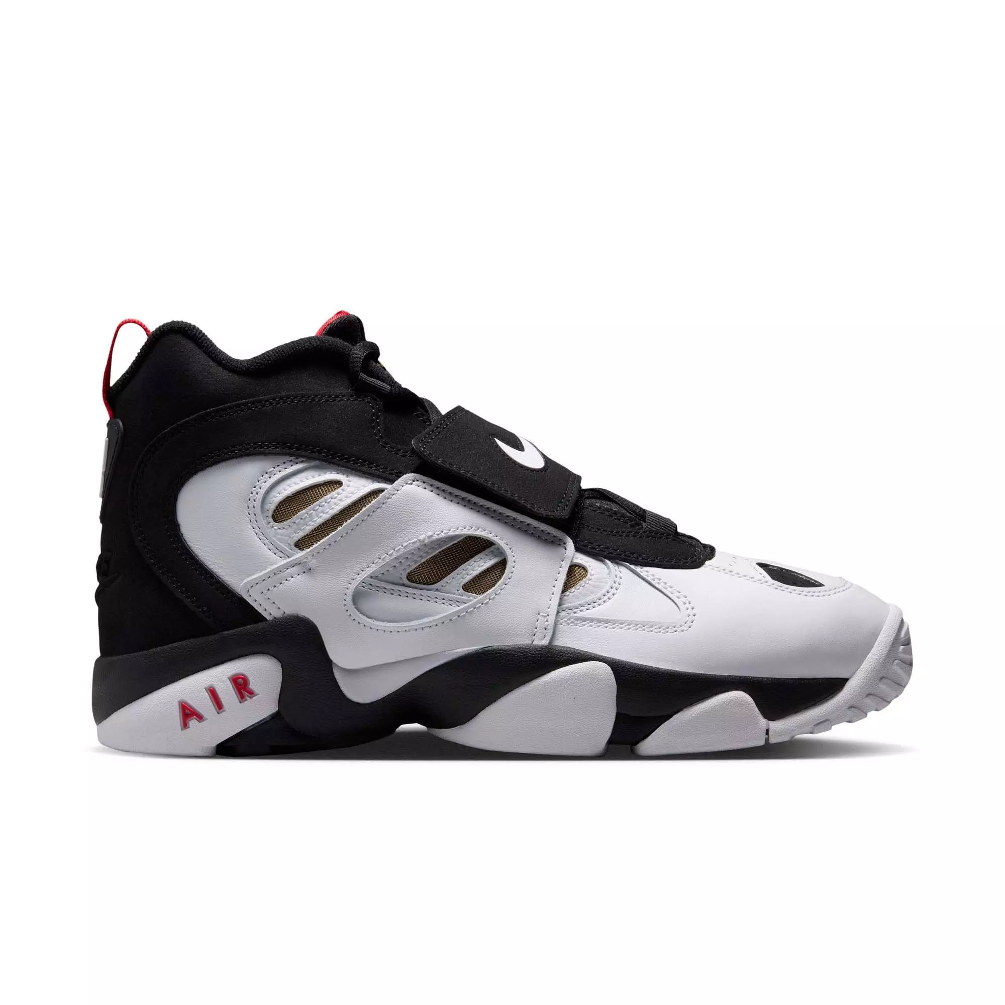 Nike Air Diamond Turf II "49ers" Men's Shoe - BLACK/WHITE/FIRE RED/METALLIC GOLD