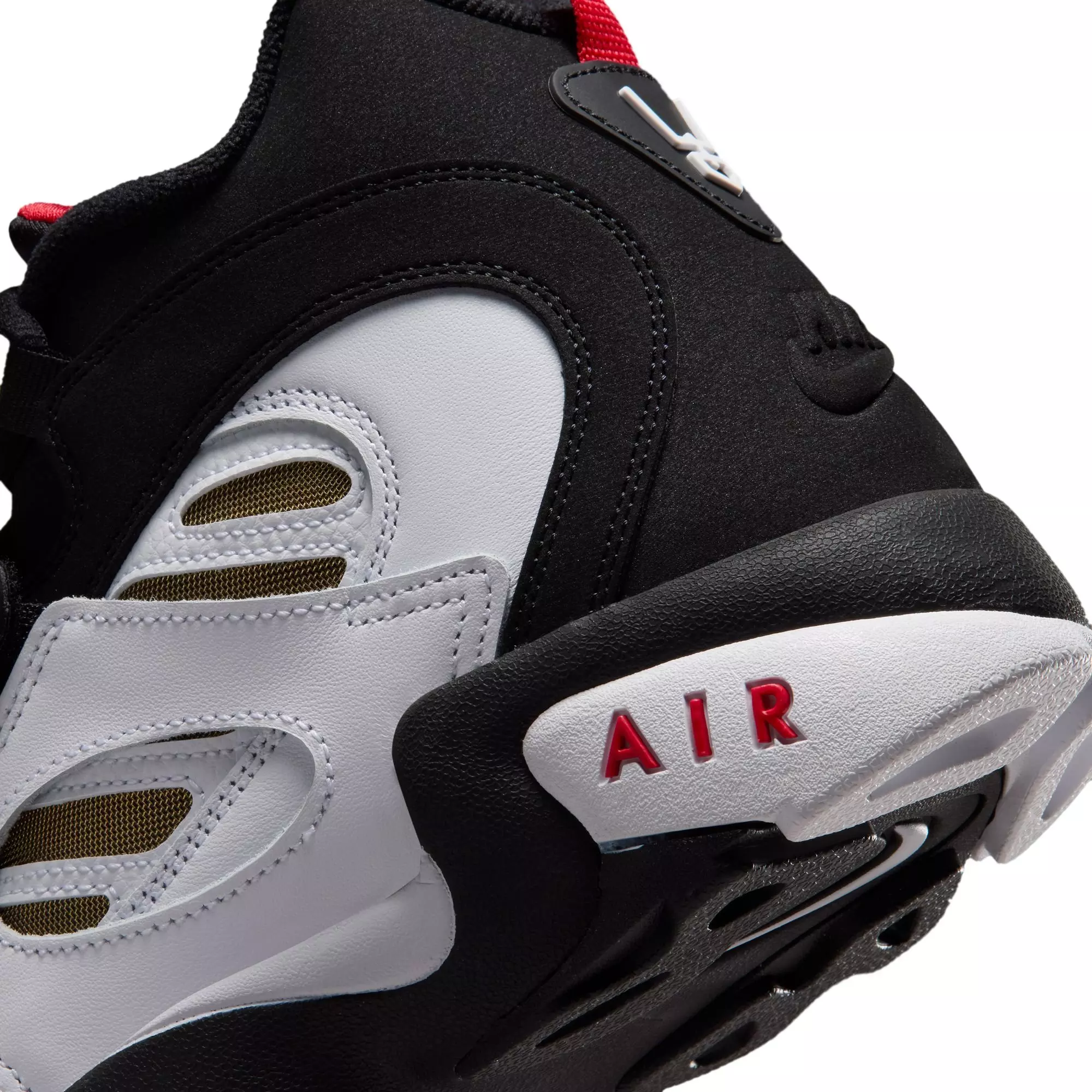 Nike Air Diamond Turf II "49ers" Men's Shoe - BLACK/WHITE/FIRE RED/METALLIC GOLD