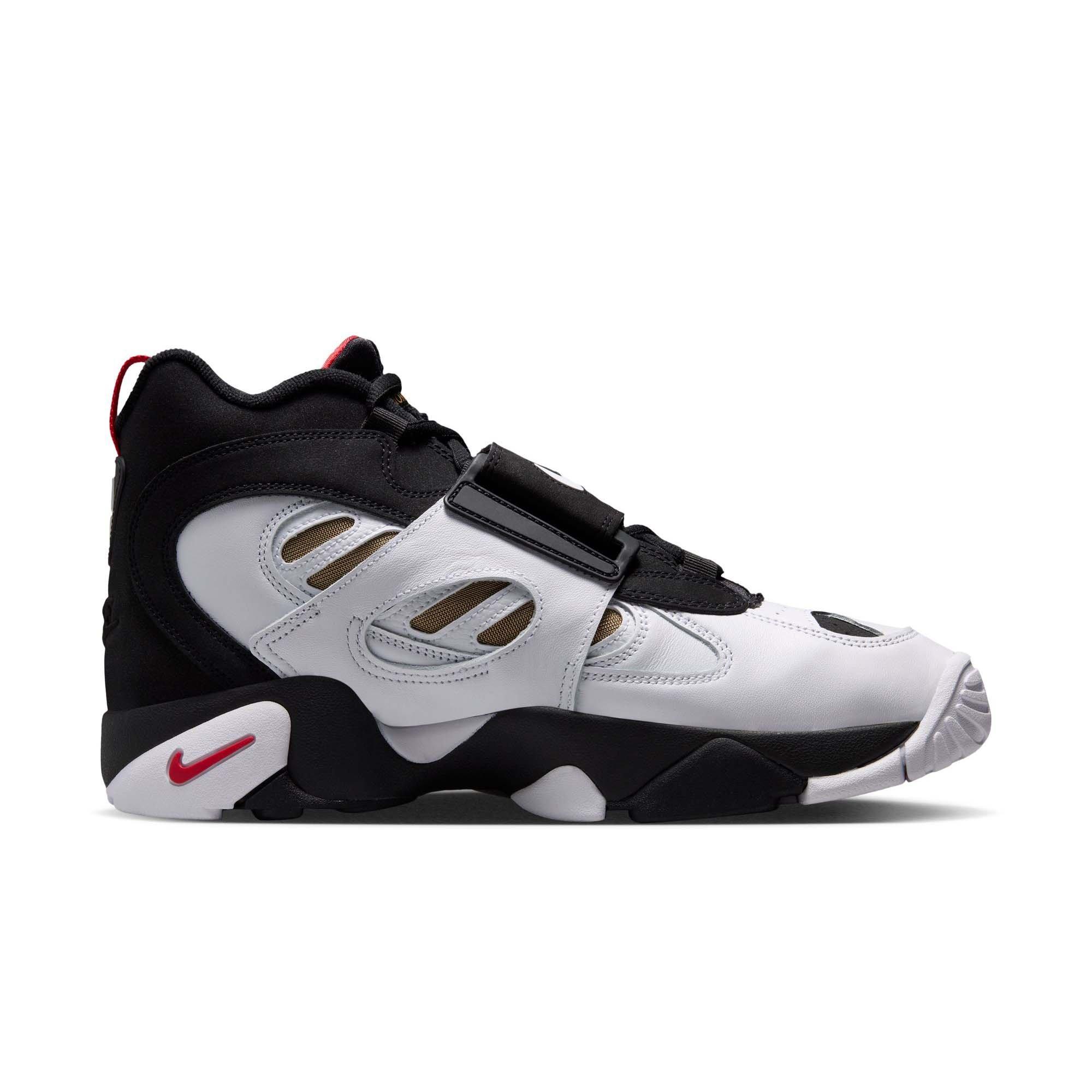 Nike Air Diamond Turf II "49ers" Men's Shoe - BLACK/WHITE/FIRE RED/METALLIC GOLD