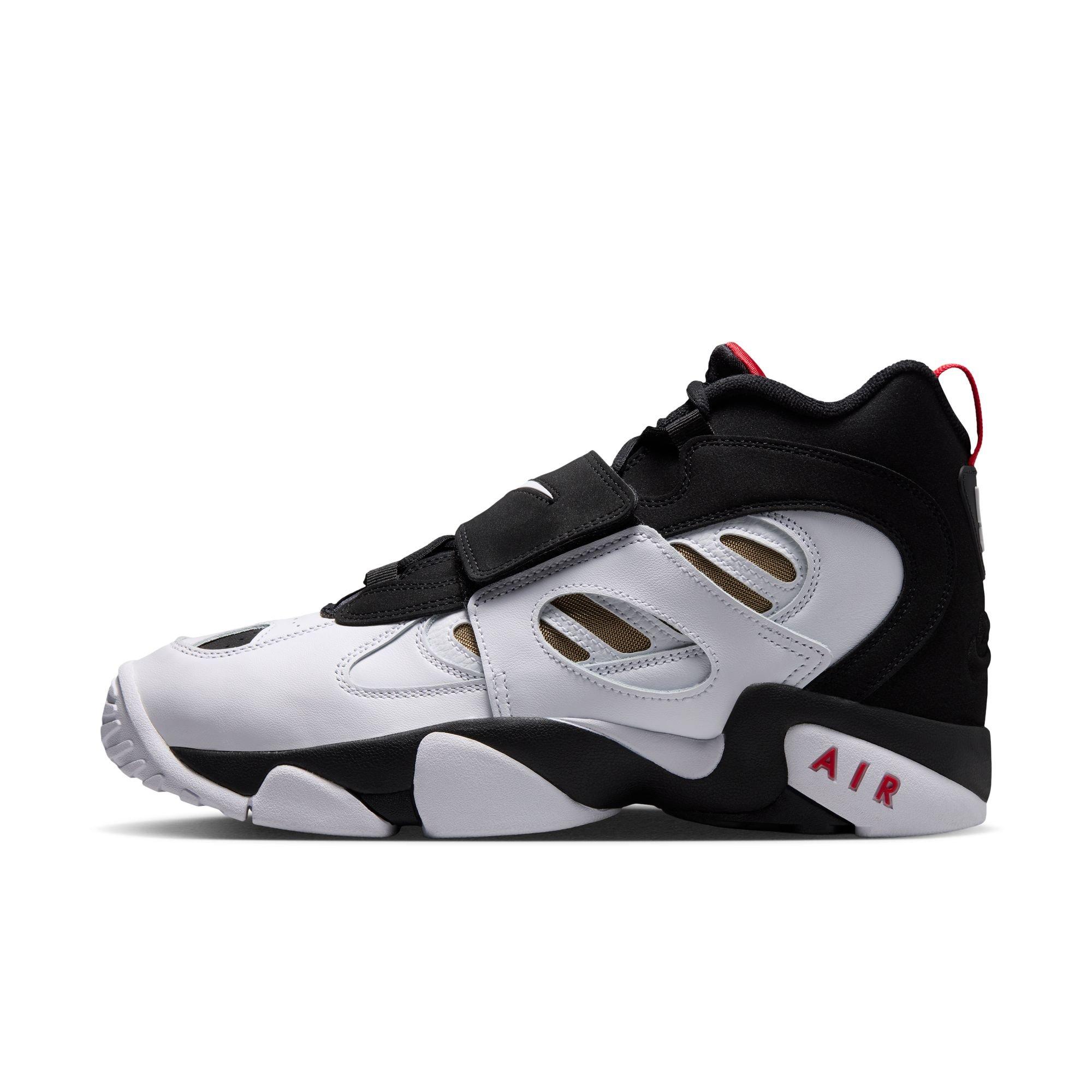 Nike Air Diamond Turf II "49ers" Men's Shoe - BLACK/WHITE/FIRE RED/METALLIC GOLD