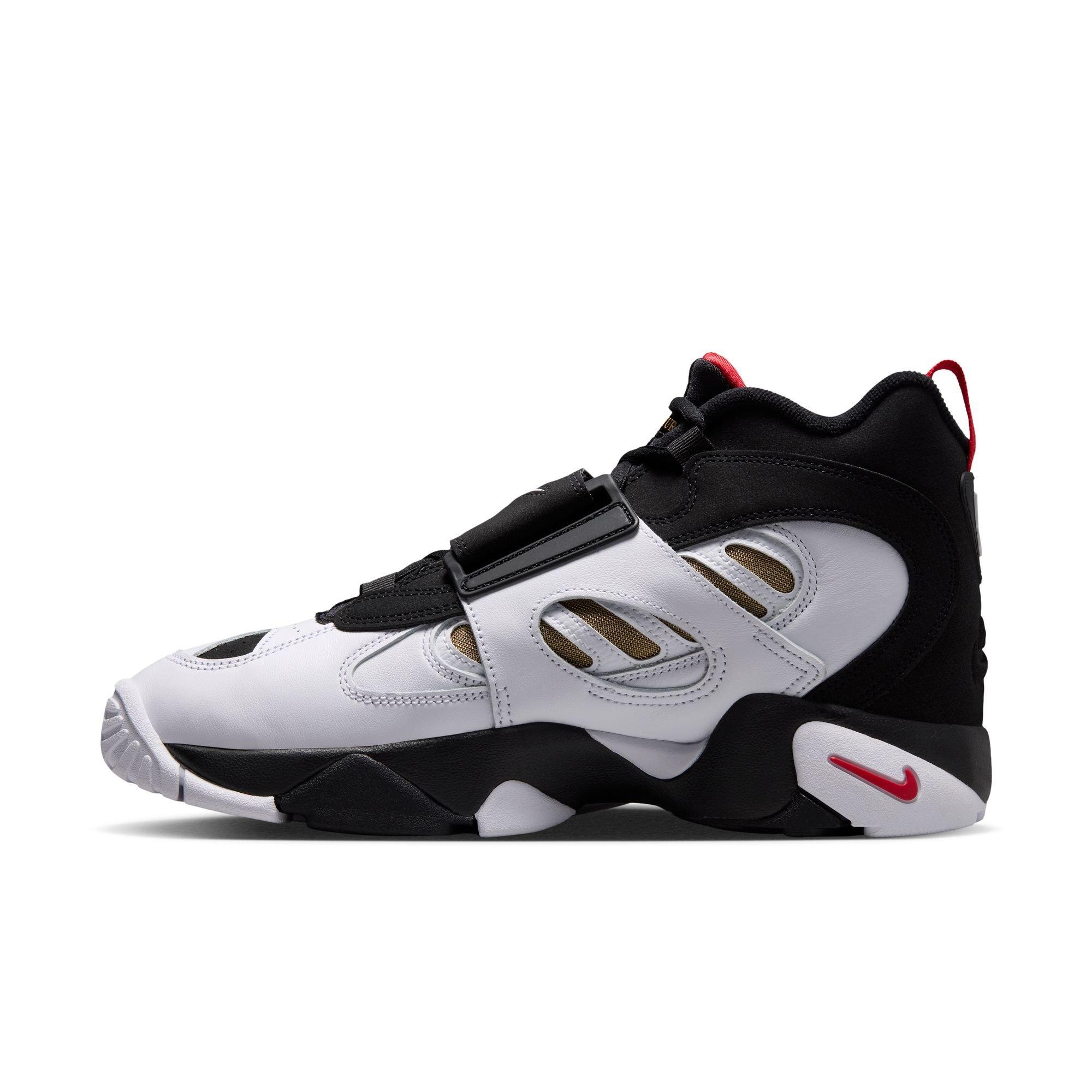 Nike Air Diamond Turf II "49ers" Men's Shoe - BLACK/WHITE/FIRE RED/METALLIC GOLD