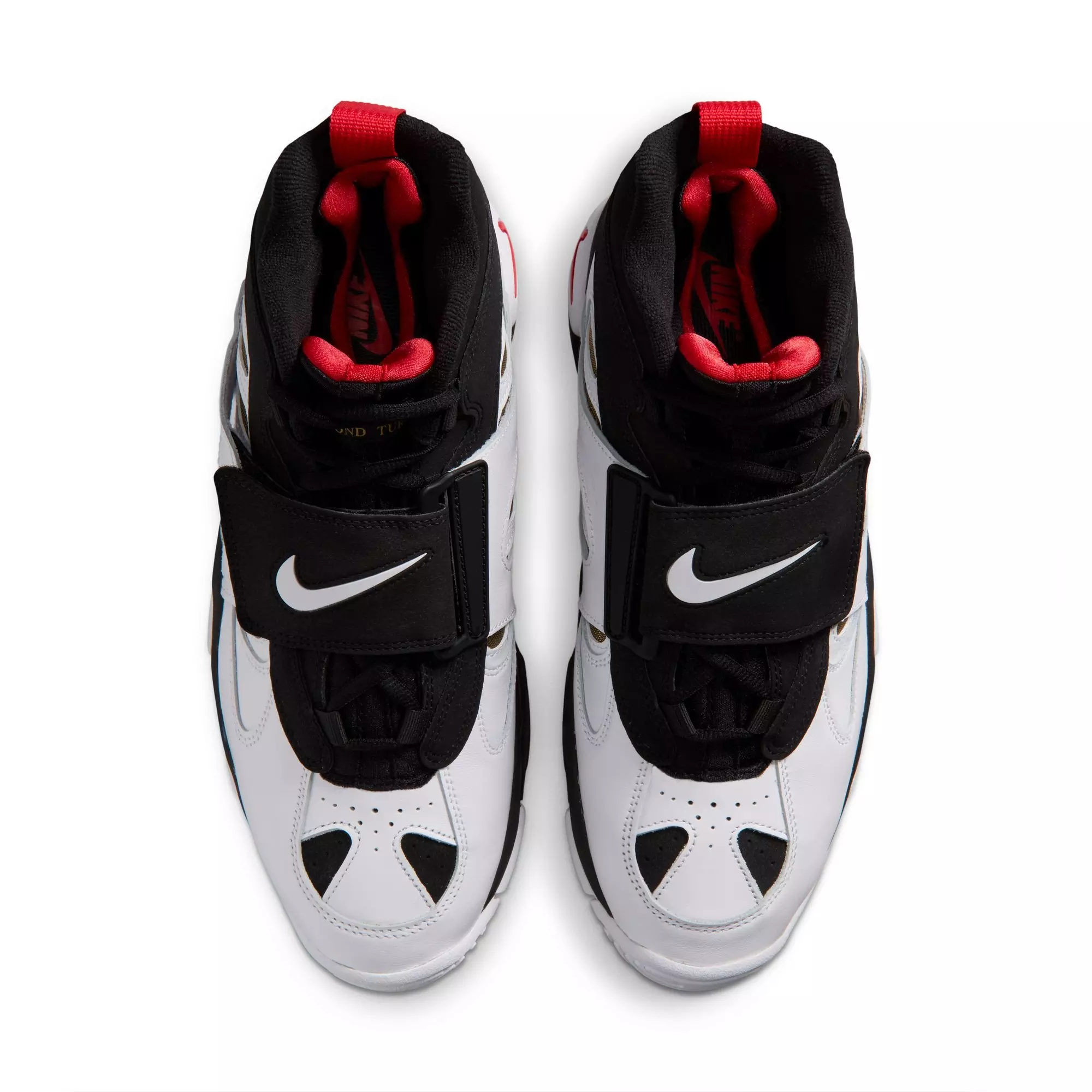 Nike Air Diamond Turf II "49ers" Men's Shoe - BLACK/WHITE/FIRE RED/METALLIC GOLD