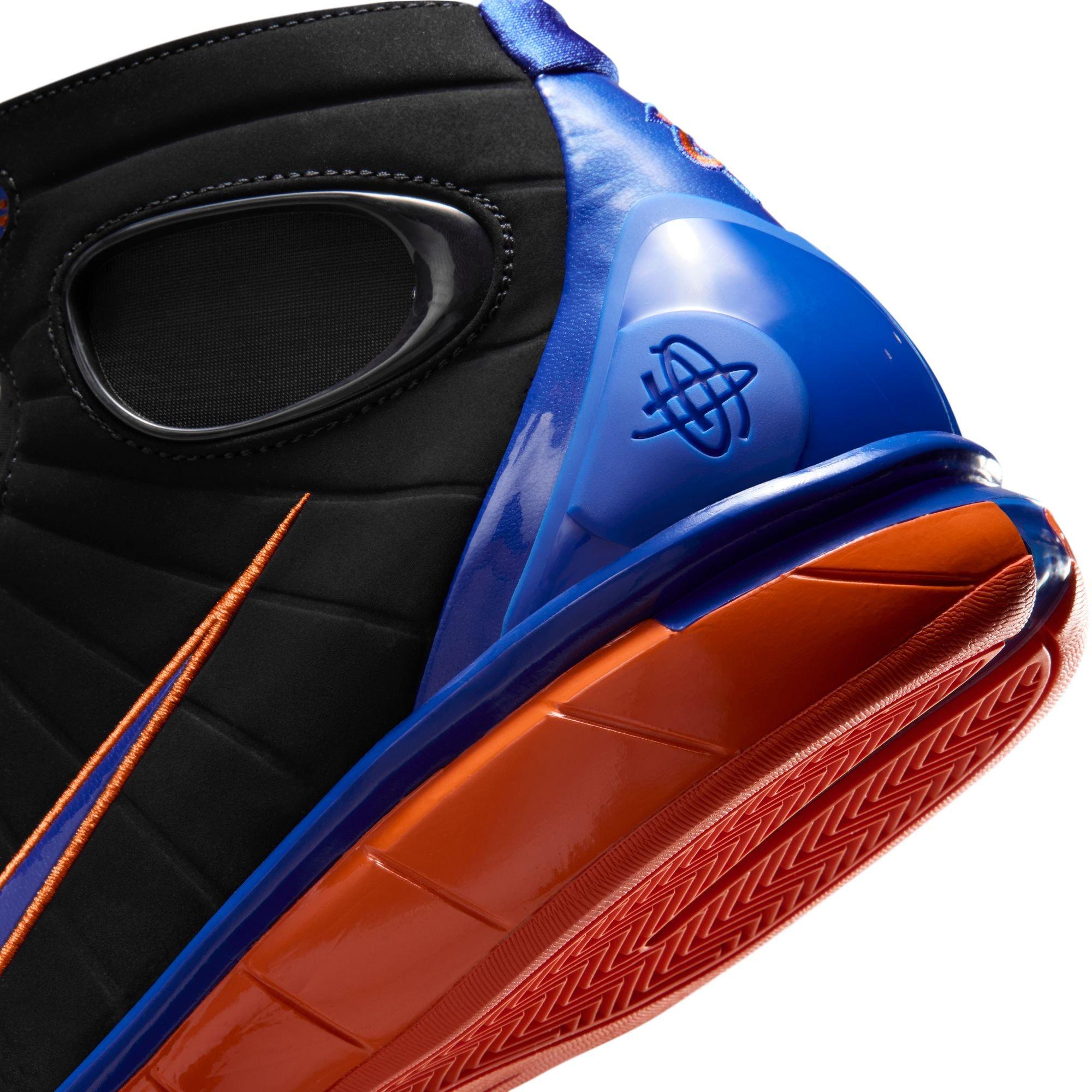 Nike Air Zoom Huarache 2K4 "Penny Hardaway" Men's Shoe - BLACK/VARSITY ROYAL/SAFETY ORANGE